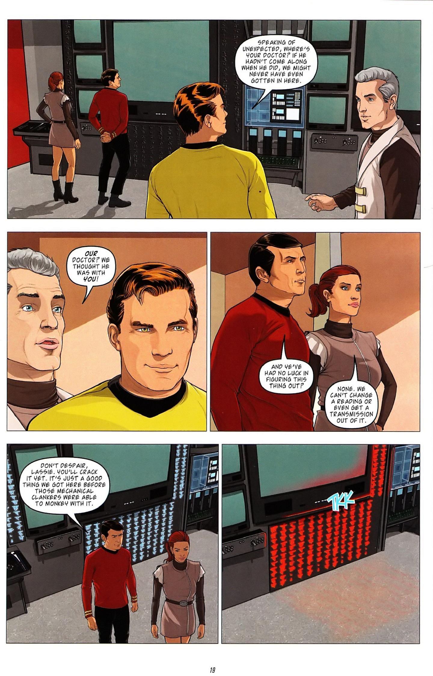 Read online Star Trek: The Next Generation/Doctor Who: Assimilation² comic -  Issue #3 - 22