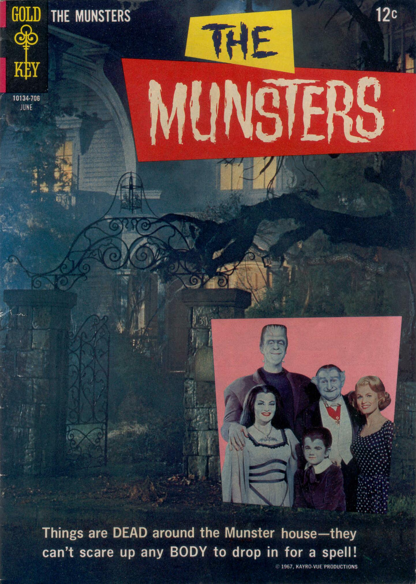 Read online The Munsters comic -  Issue #13 - 1