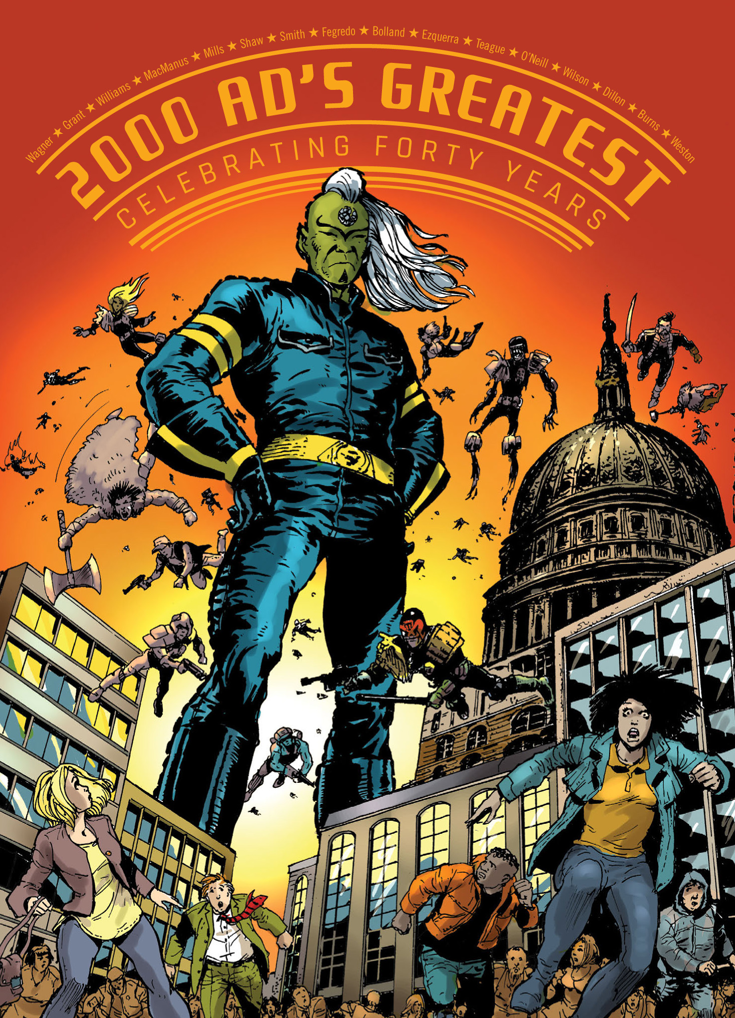 Read online 2000 AD's Greatest comic -  Issue # TPB - 1