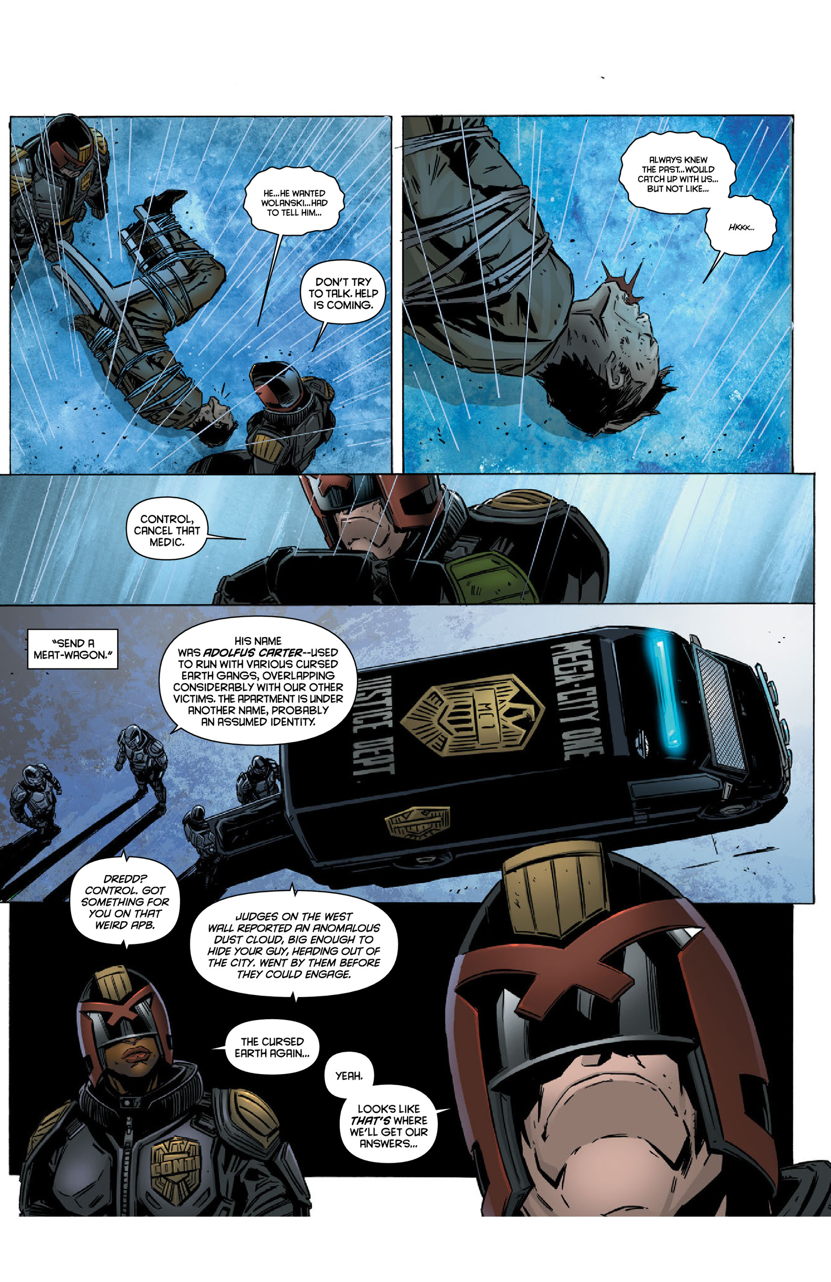 Read online Dredd: Dust comic -  Issue #1 - 22
