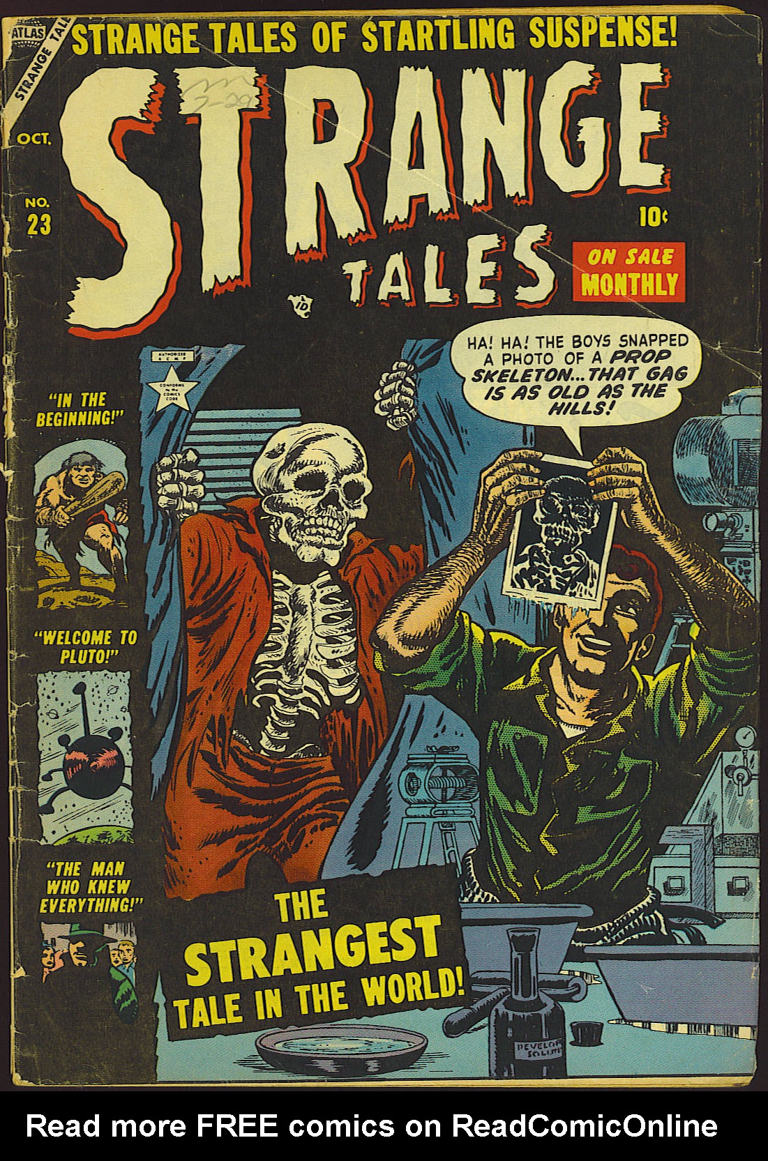 Read online Strange Tales (1951) comic -  Issue #23 - 1