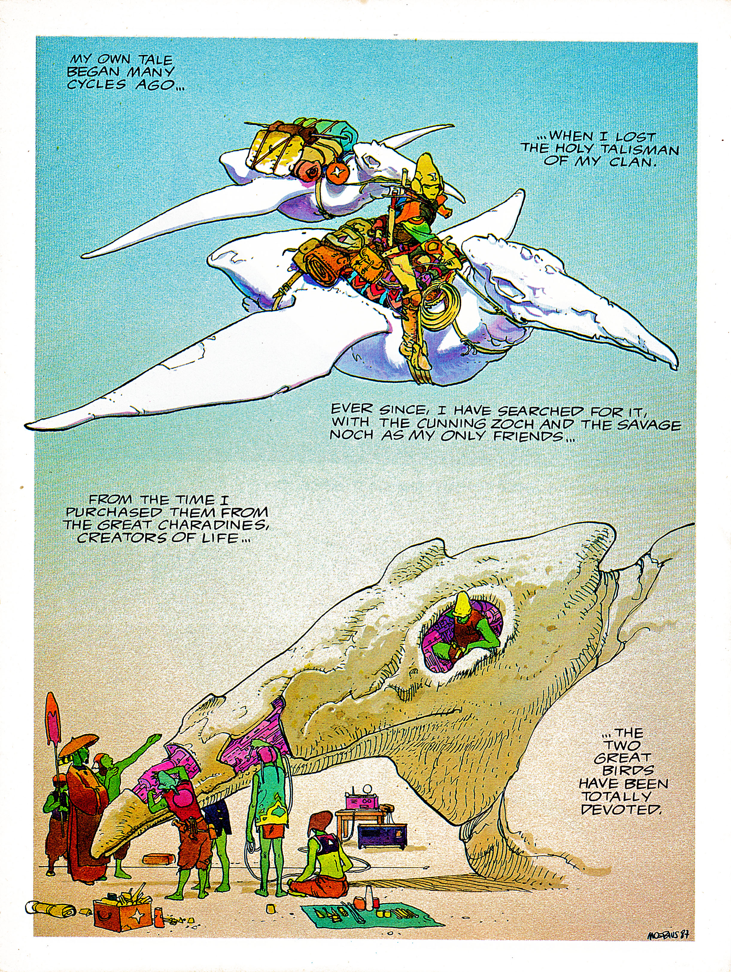 Read online Epic Graphic Novel: Moebius comic -  Issue # TPB 2 - 72