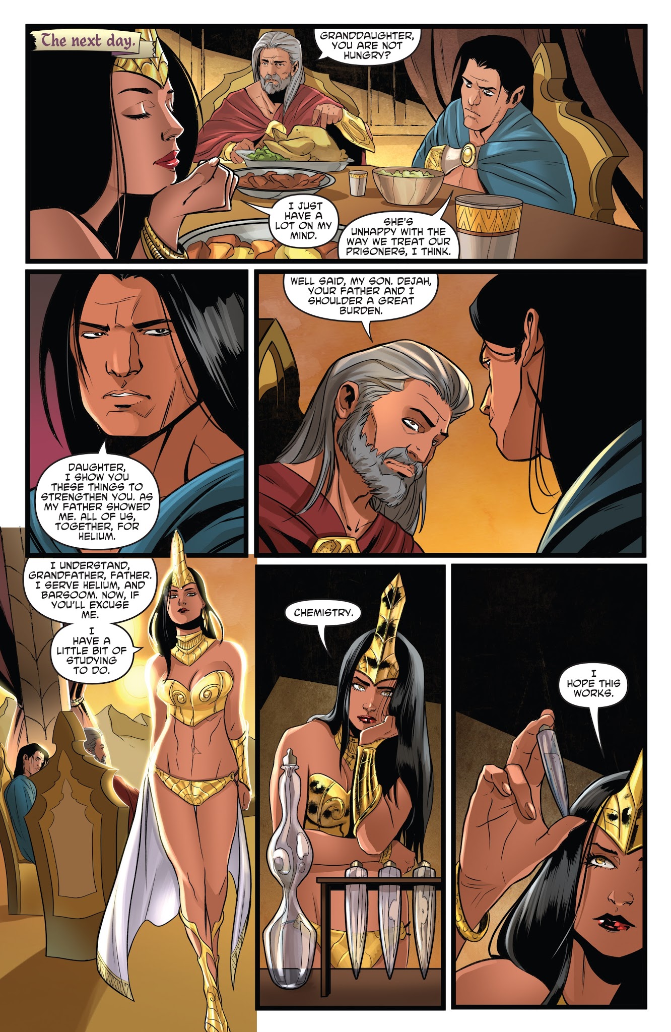 Read online Dejah Thoris, Volume 2 comic -  Issue #0 - 14