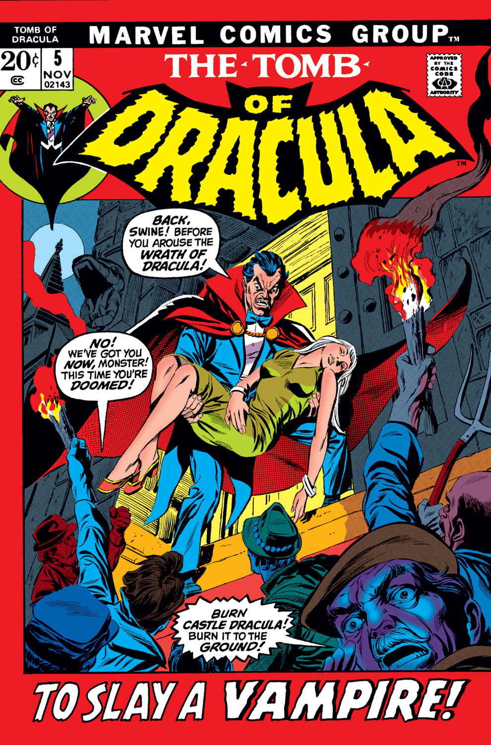 Read online Tomb of Dracula (1972) comic -  Issue #5 - 1