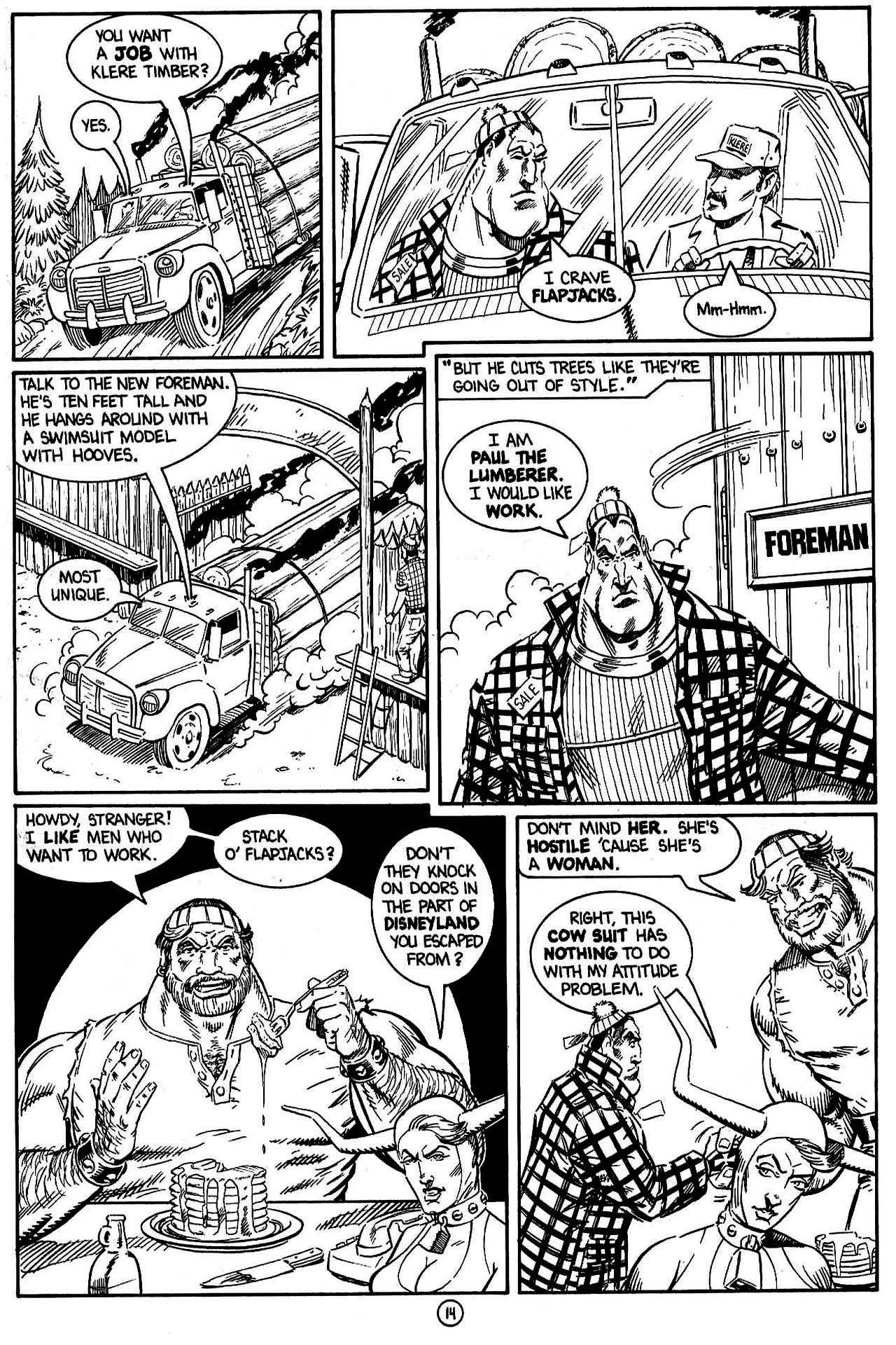 Read online Paul the Samurai (1992) comic -  Issue #5 - 15