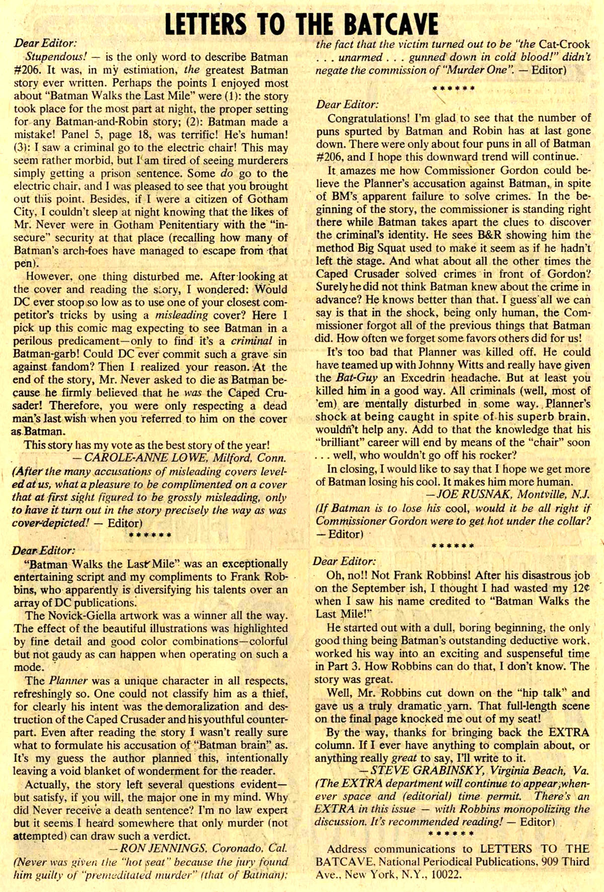 Read online Batman (1940) comic -  Issue #210 - 22