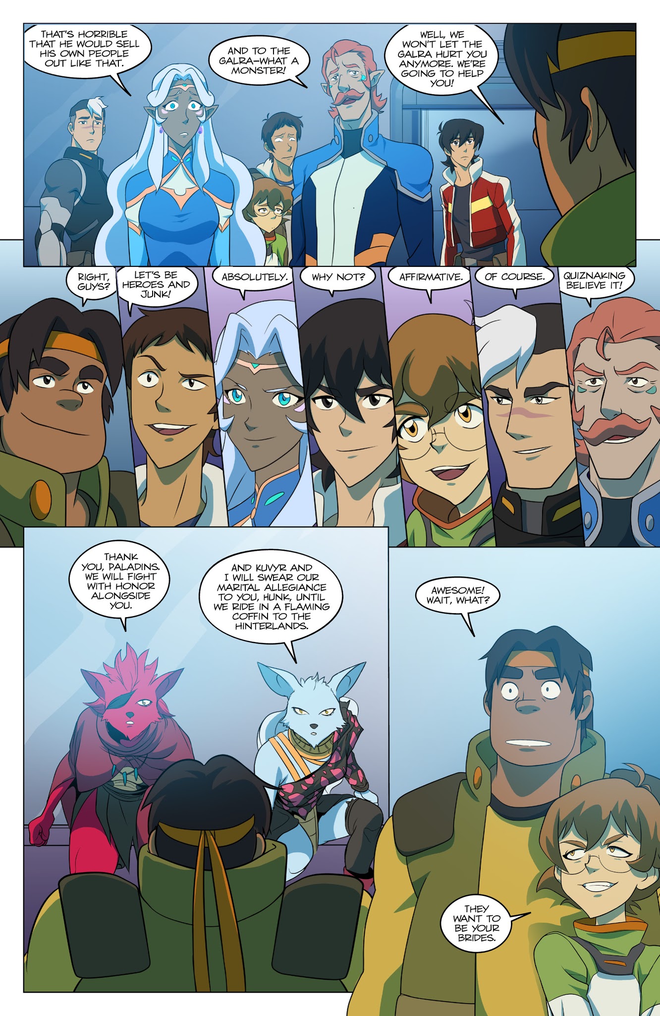 Read online Voltron Legendary Defender (2017) comic -  Issue #2 - 6