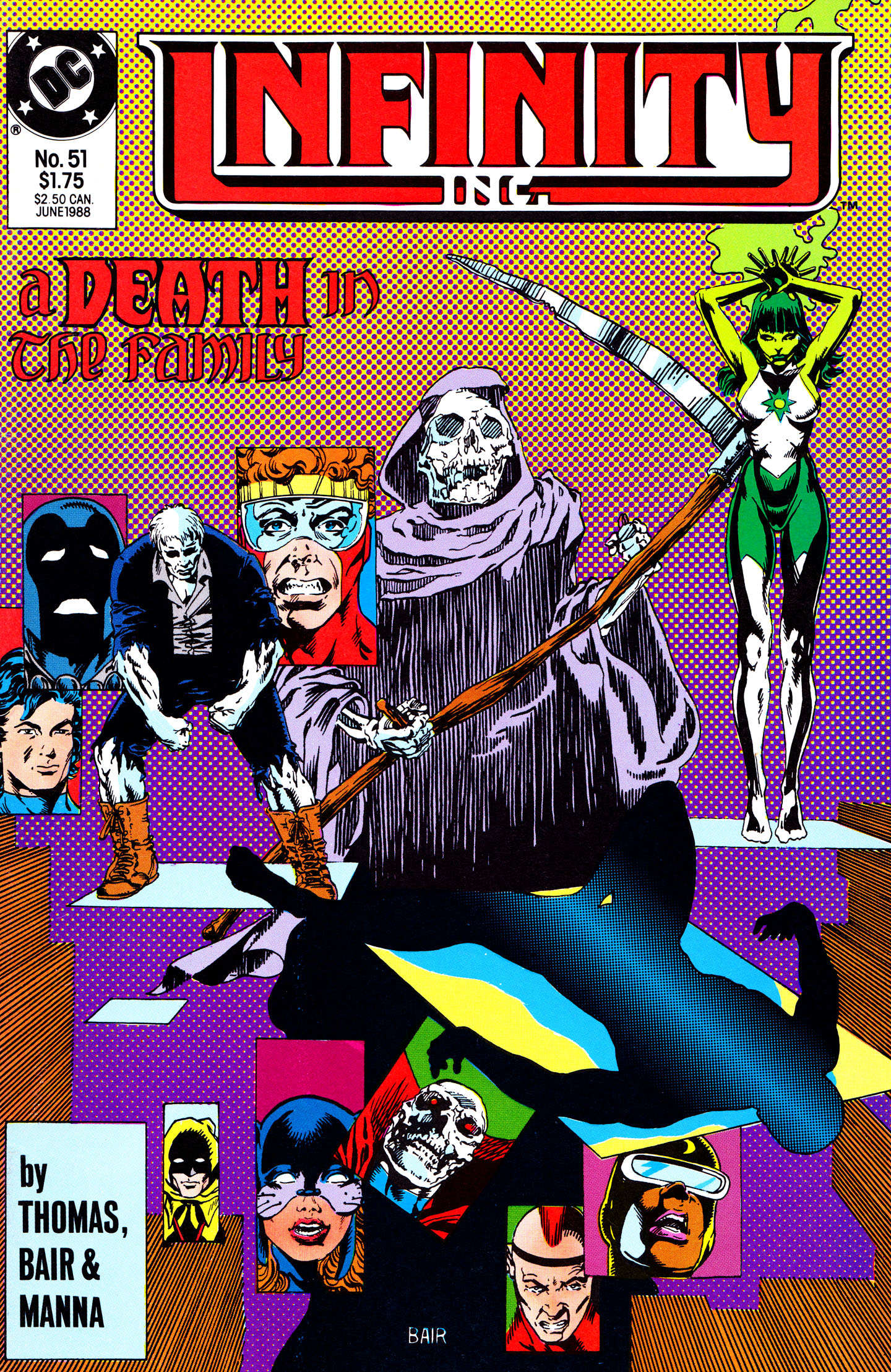 Read online Infinity Inc. (1984) comic -  Issue #51 - 1
