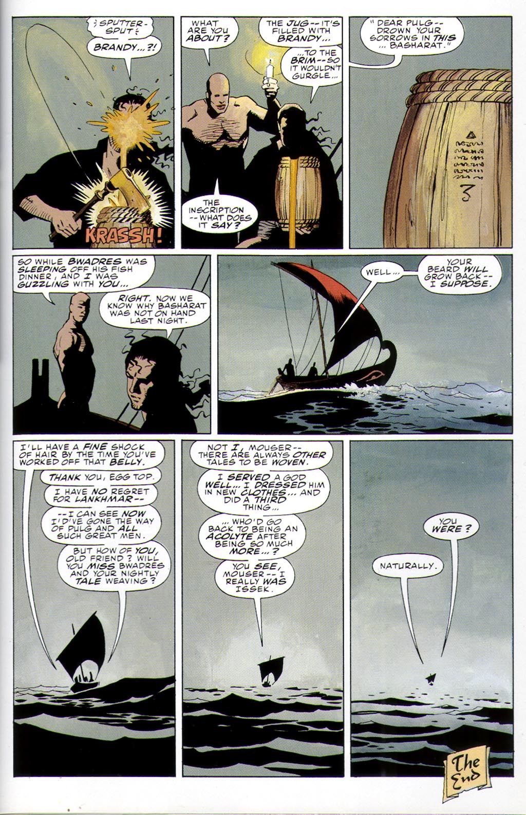 Read online Fafhrd and the Gray Mouser comic -  Issue #4 - 31