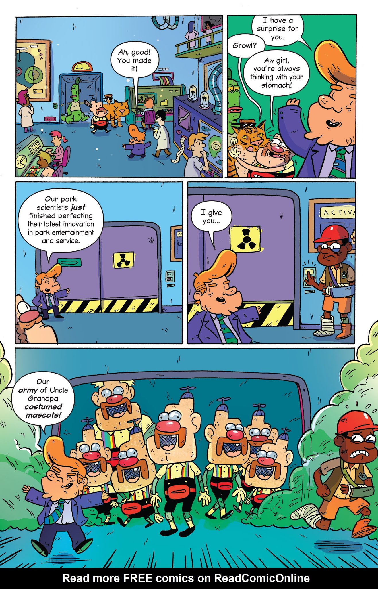 Read online Uncle Grandpa in Uncle Grandpaland comic -  Issue # TPB - 29