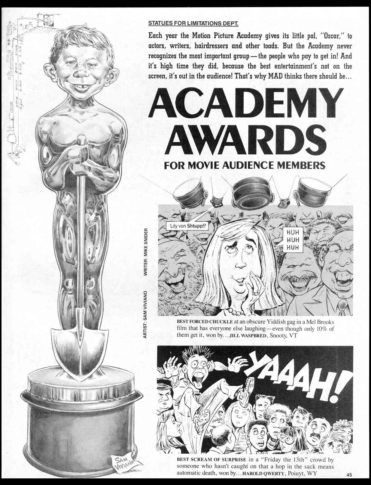 Read online MAD comic -  Issue #287 - 47