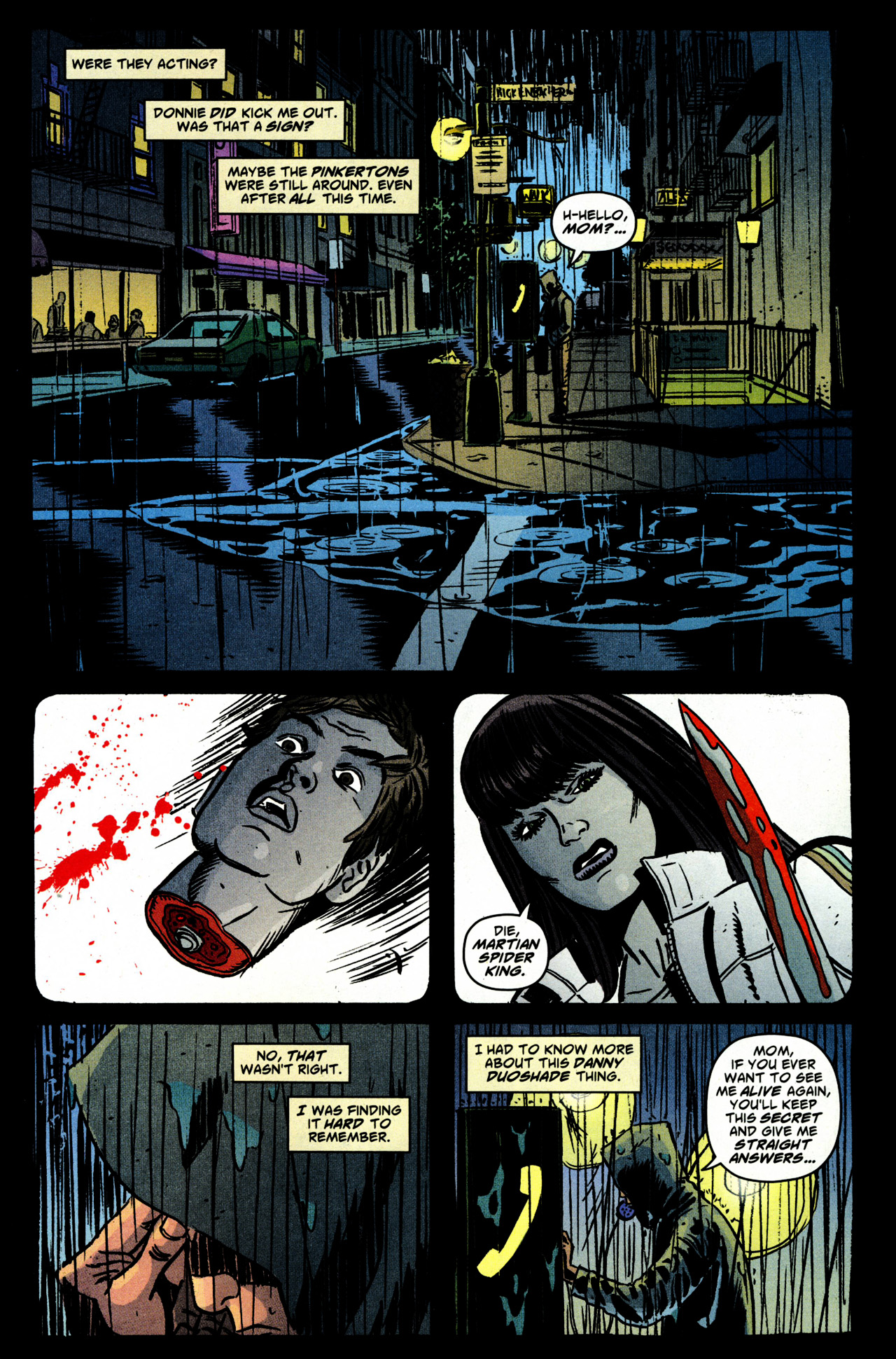 Read online Young Liars comic -  Issue #12 - 14