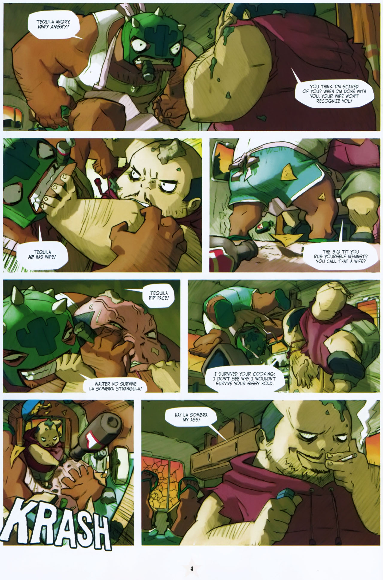 Read online Lucha Libre comic -  Issue #2 - 6