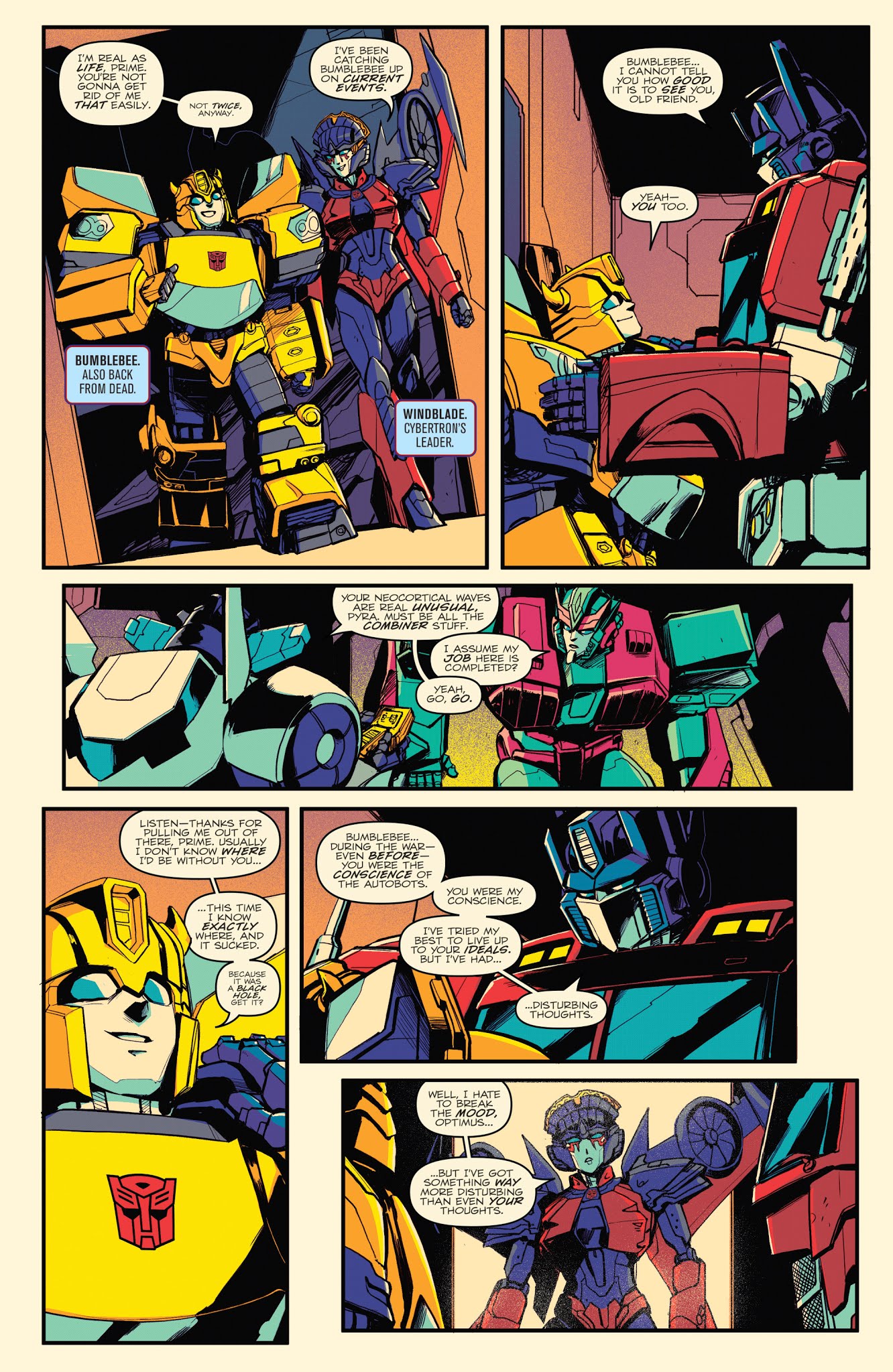 Read online Optimus Prime comic -  Issue #22 - 7