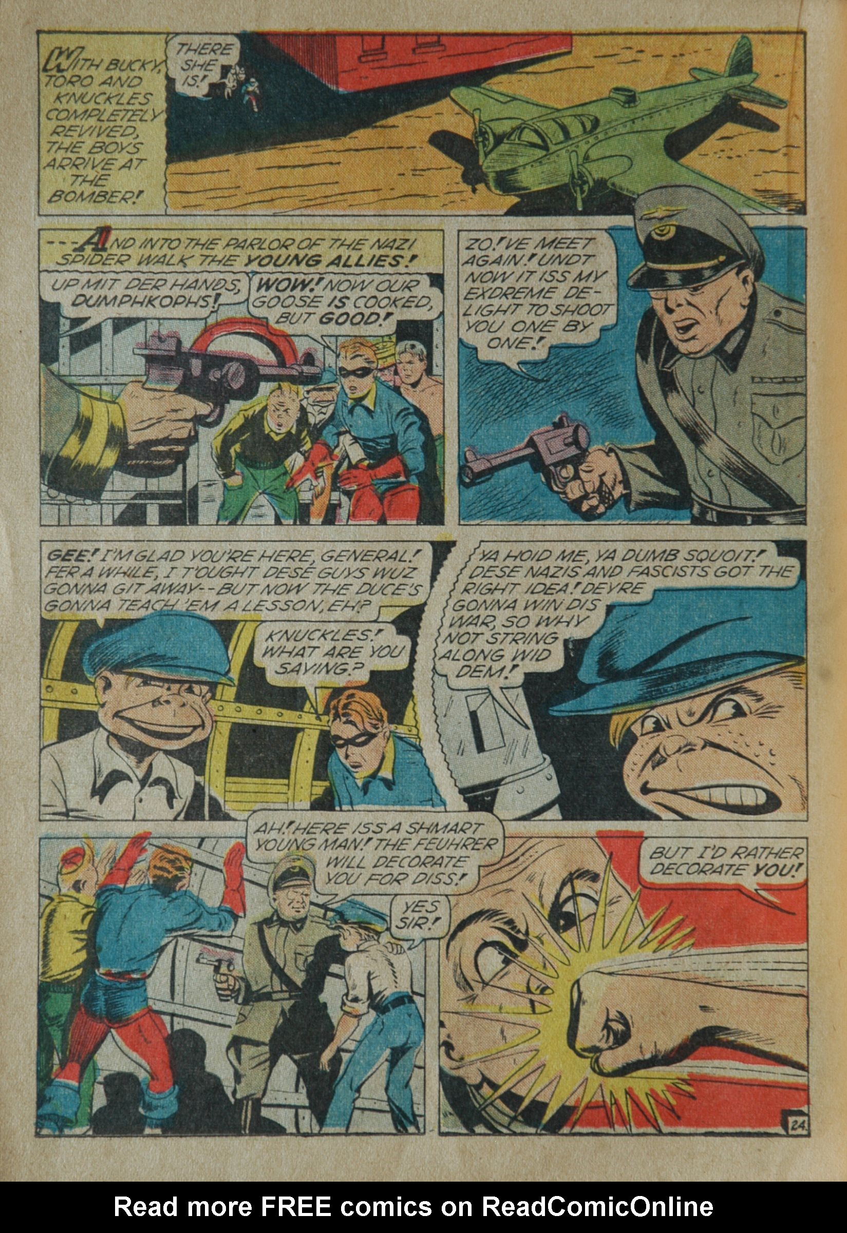 Read online Young Allies Comics comic -  Issue #9 - 26