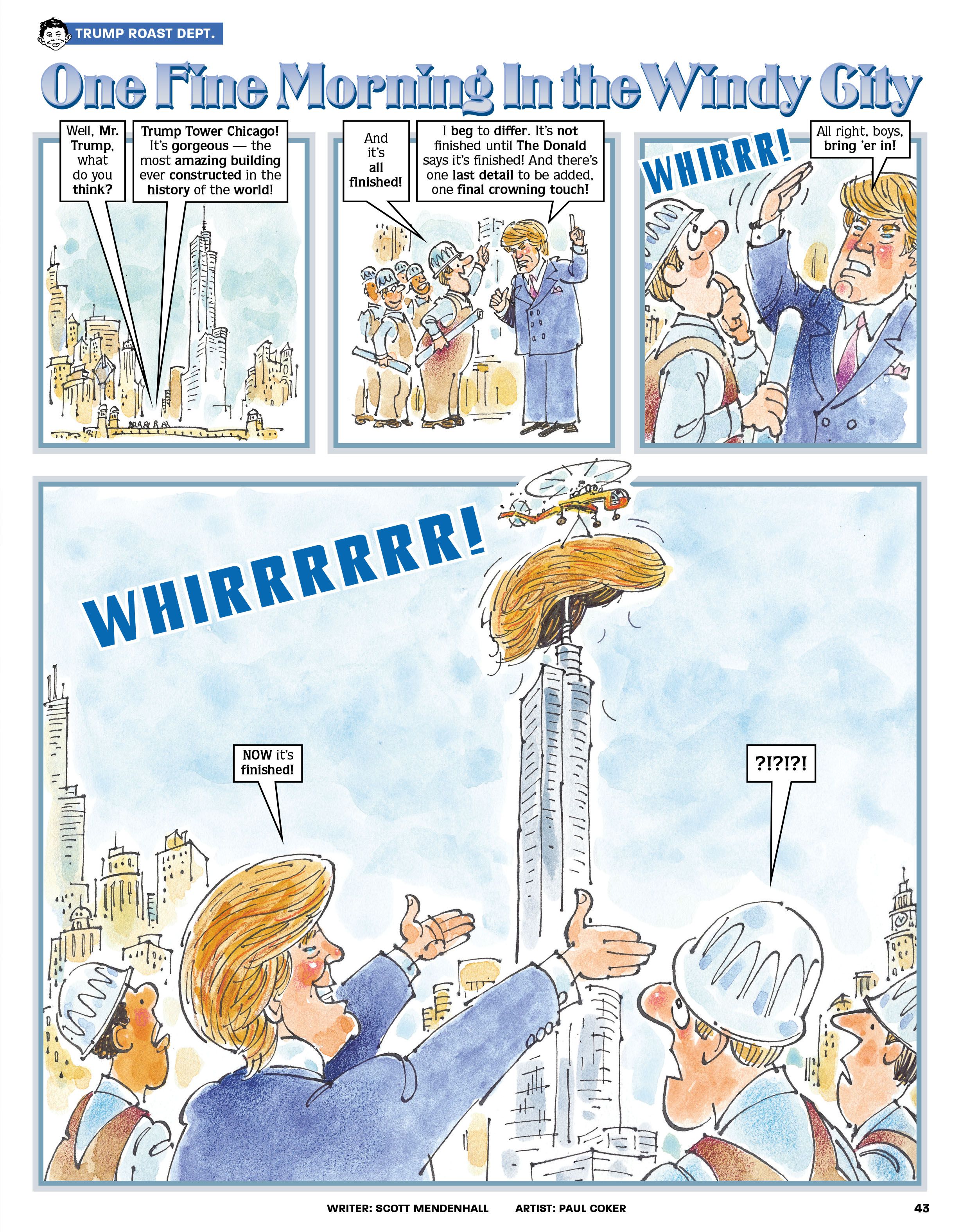 Read online MAD About Trump: A Brilliant Look at Our Brainless President comic -  Issue # TPB - 45