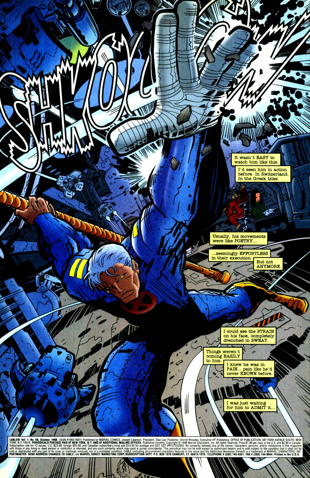 Read online Cable (1993) comic -  Issue #59 - 2