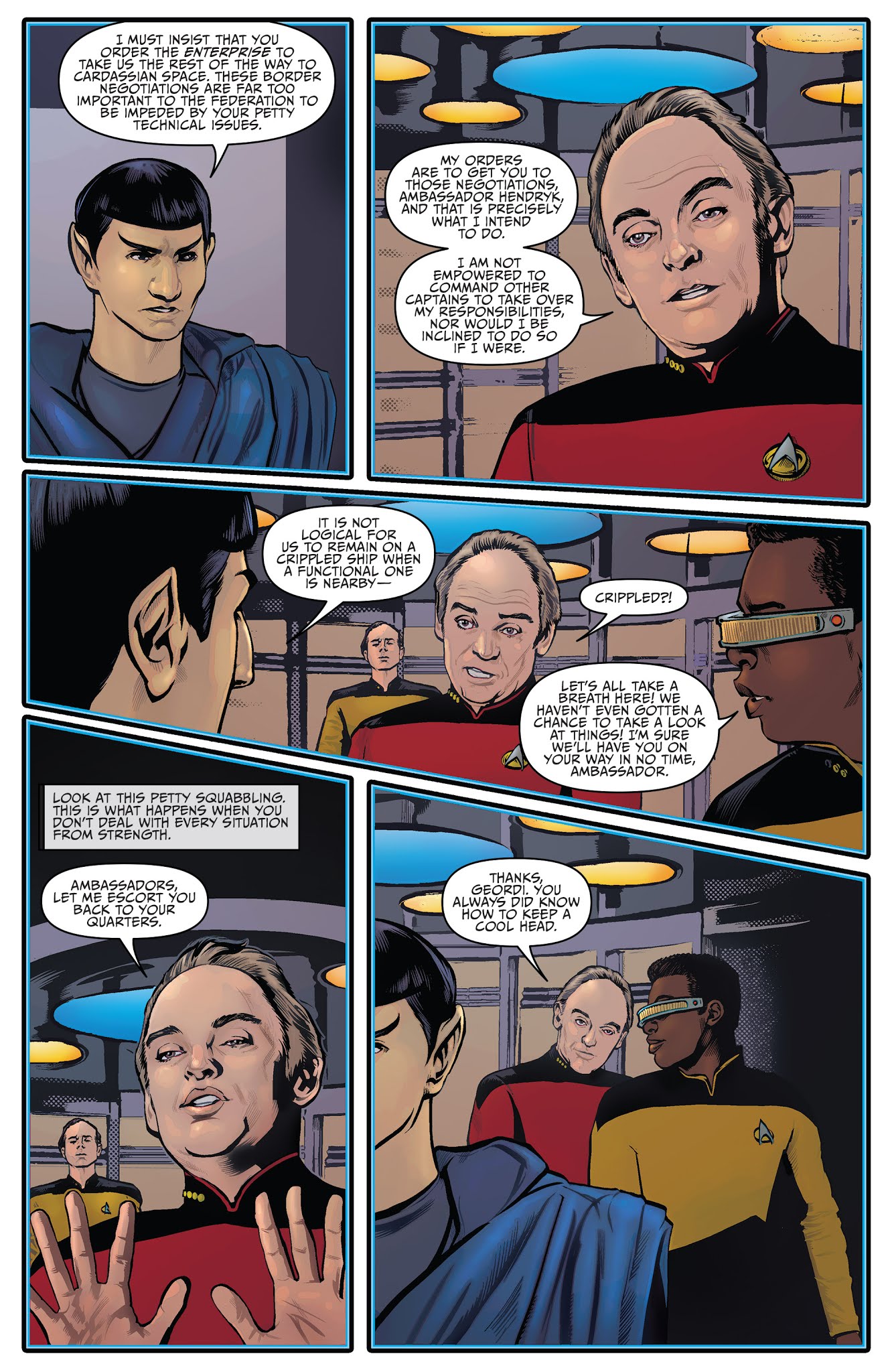 Read online Star Trek: The Next Generation: Terra Incognita comic -  Issue #1 - 16