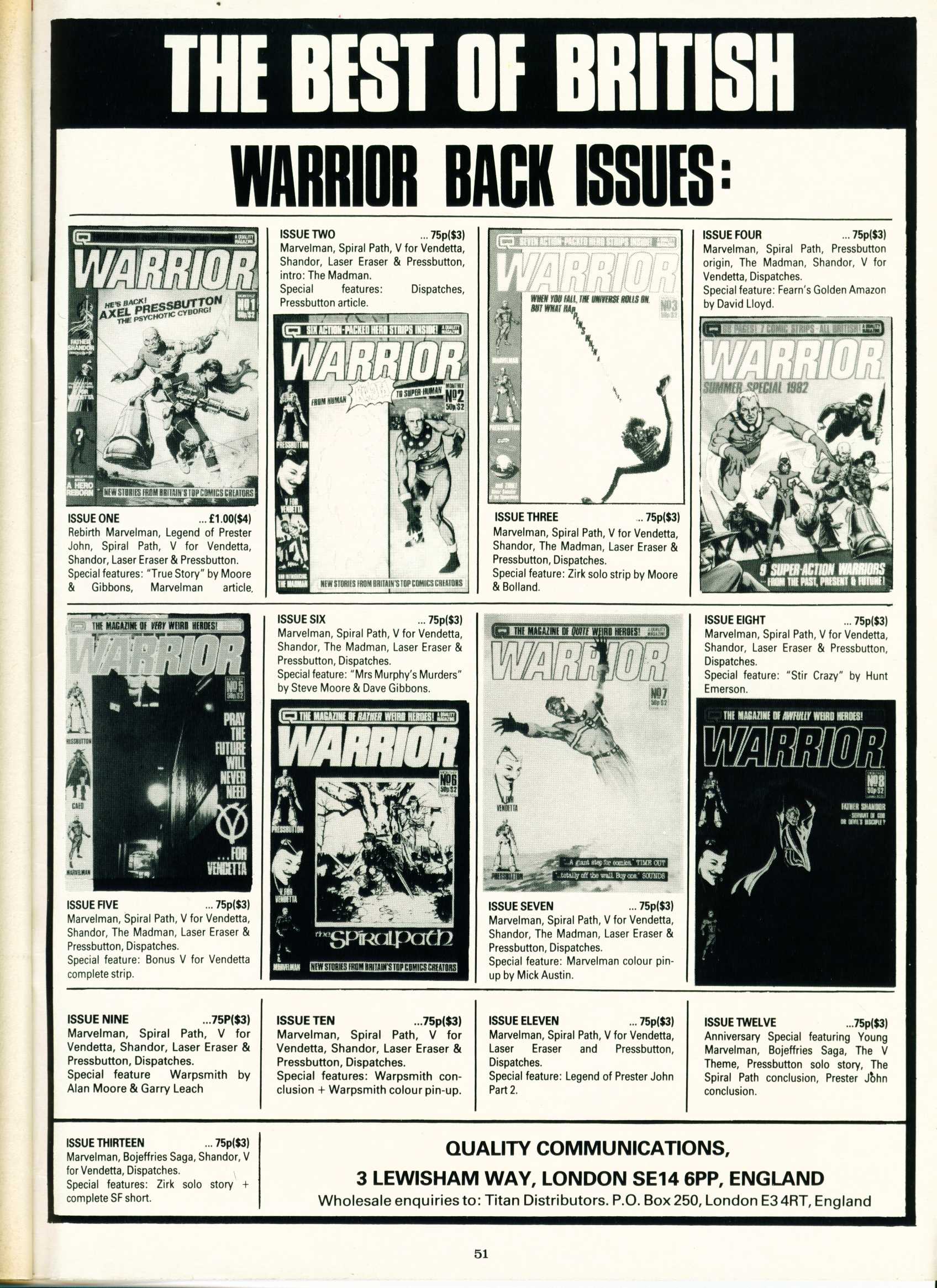 Warrior Issue #15 #16 - English 51
