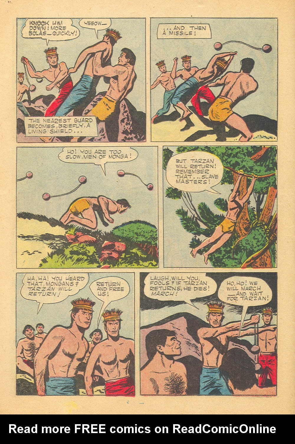 Read online Tarzan (1948) comic -  Issue #60 - 14