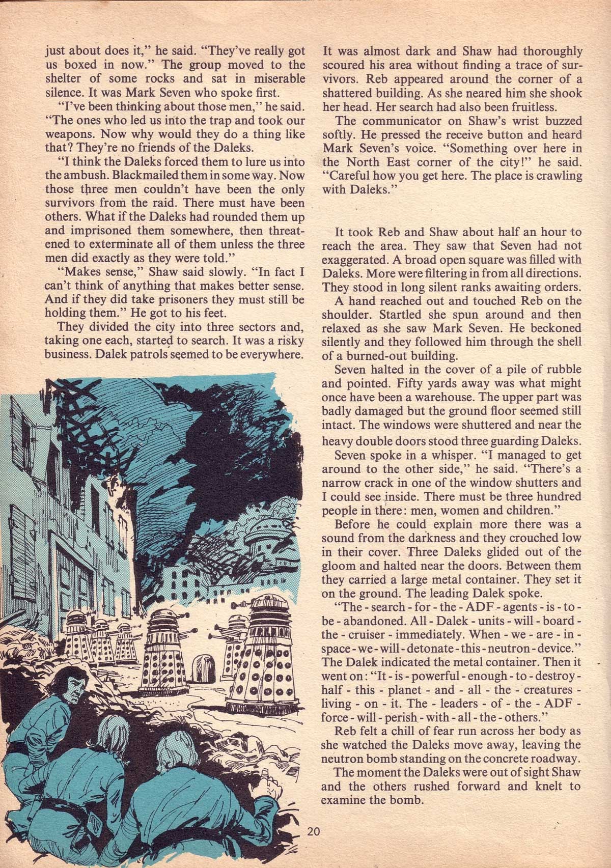 Read online Dalek Annual comic -  Issue #1976 - 17