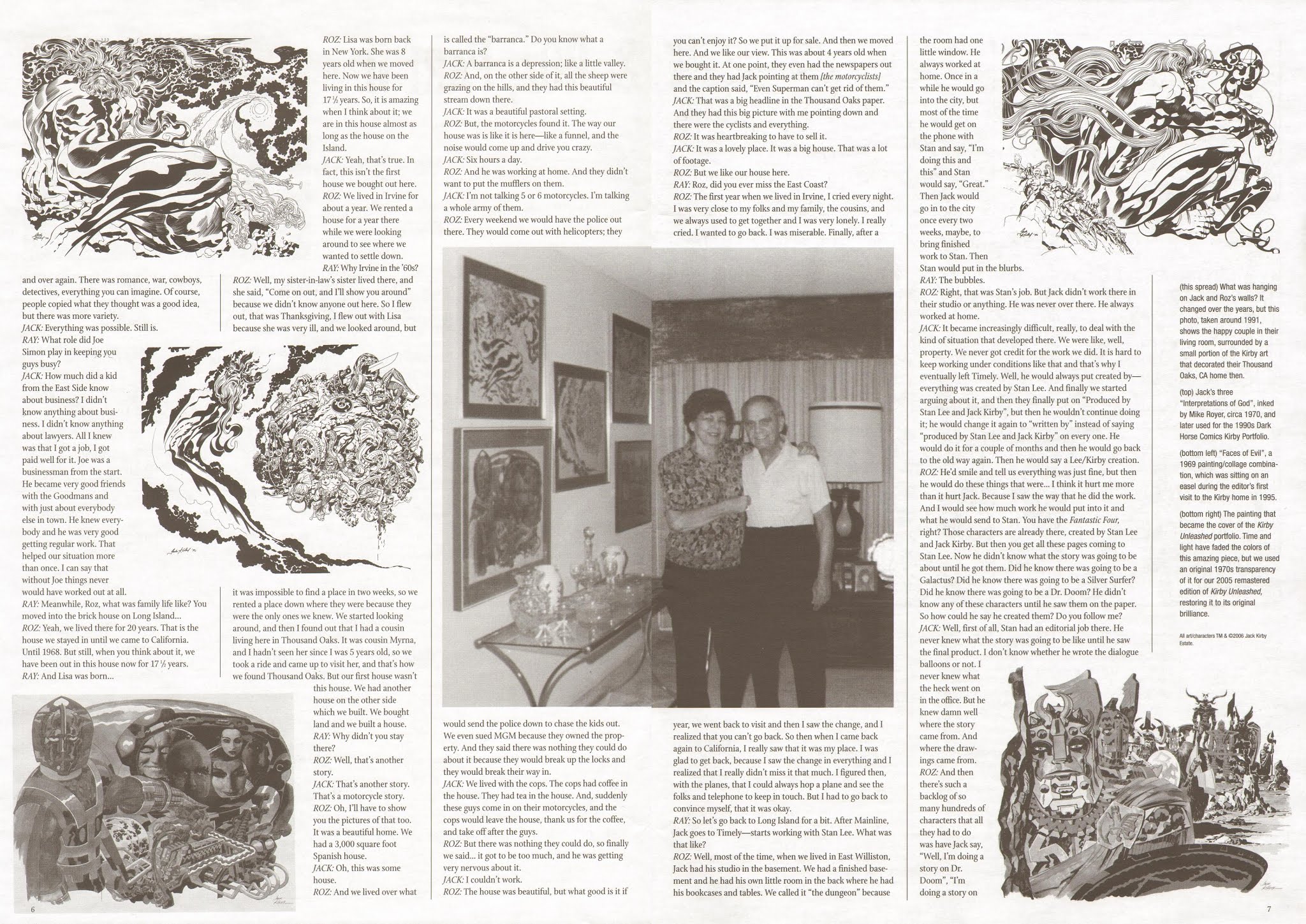 Read online The Jack Kirby Collector comic -  Issue #46 - 8