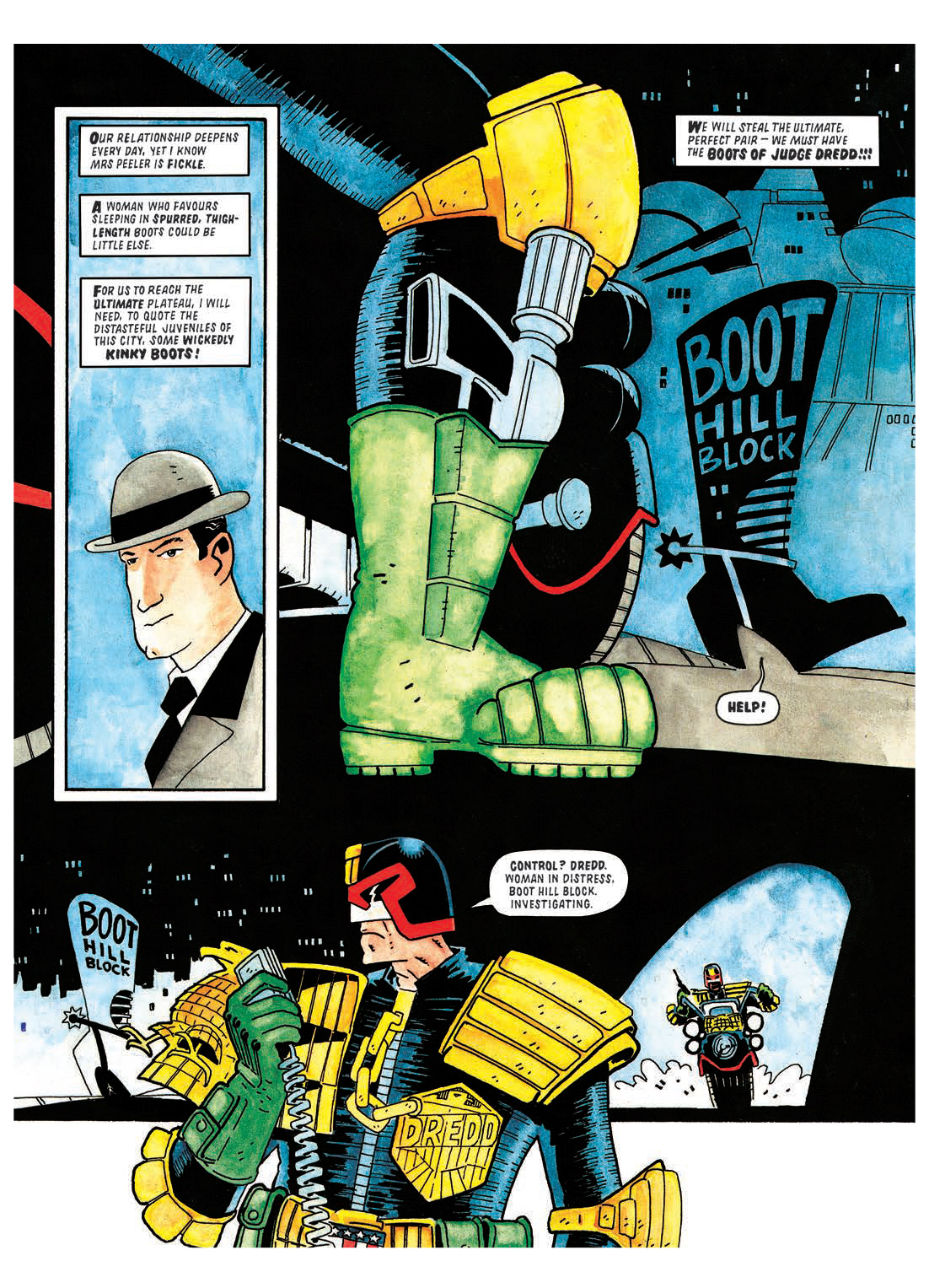 Read online Judge Dredd: The Restricted Files comic -  Issue # TPB 3 - 233