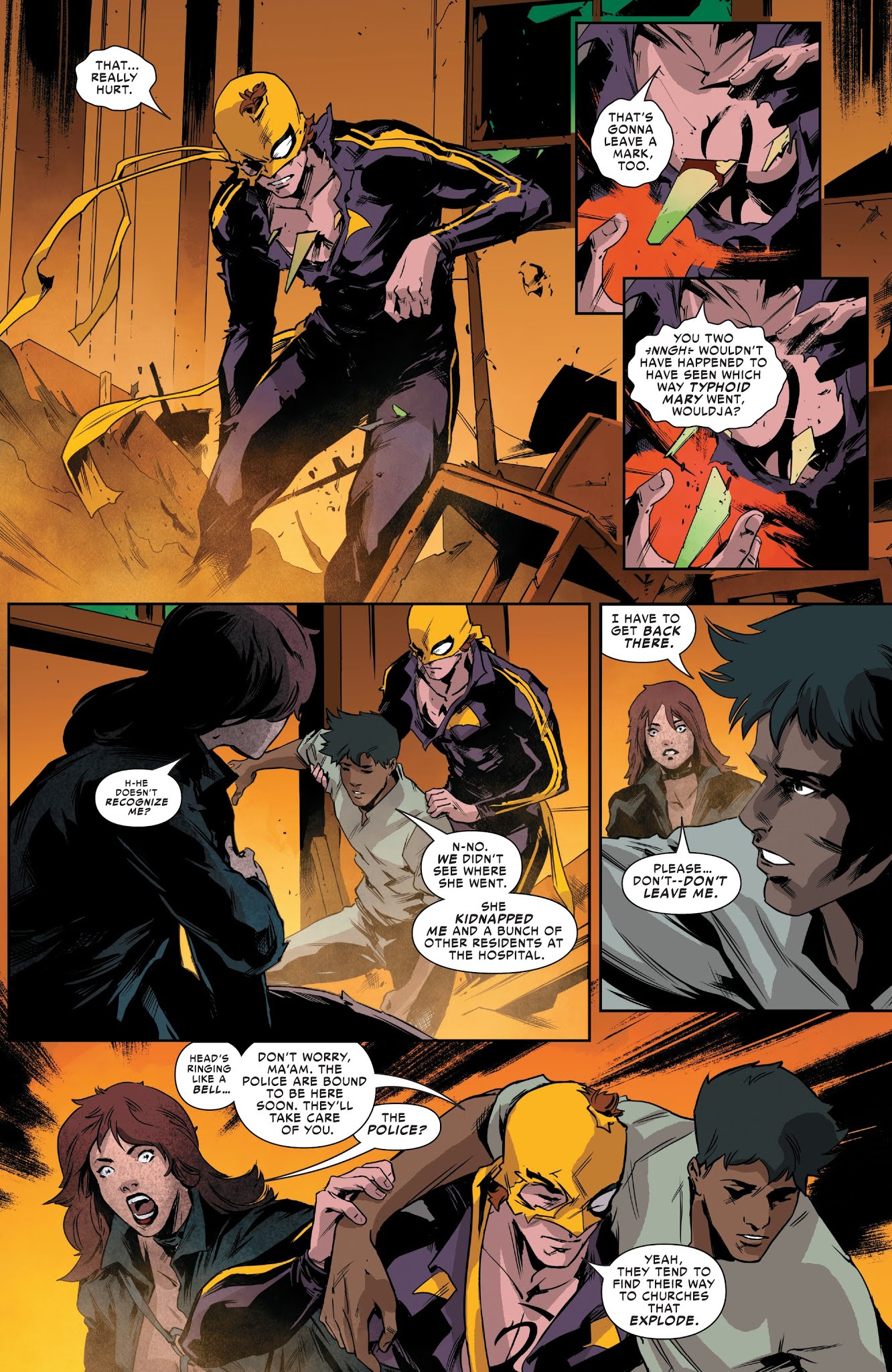 Read online Typhoid Fever: Iron Fist comic -  Issue # Full - 27