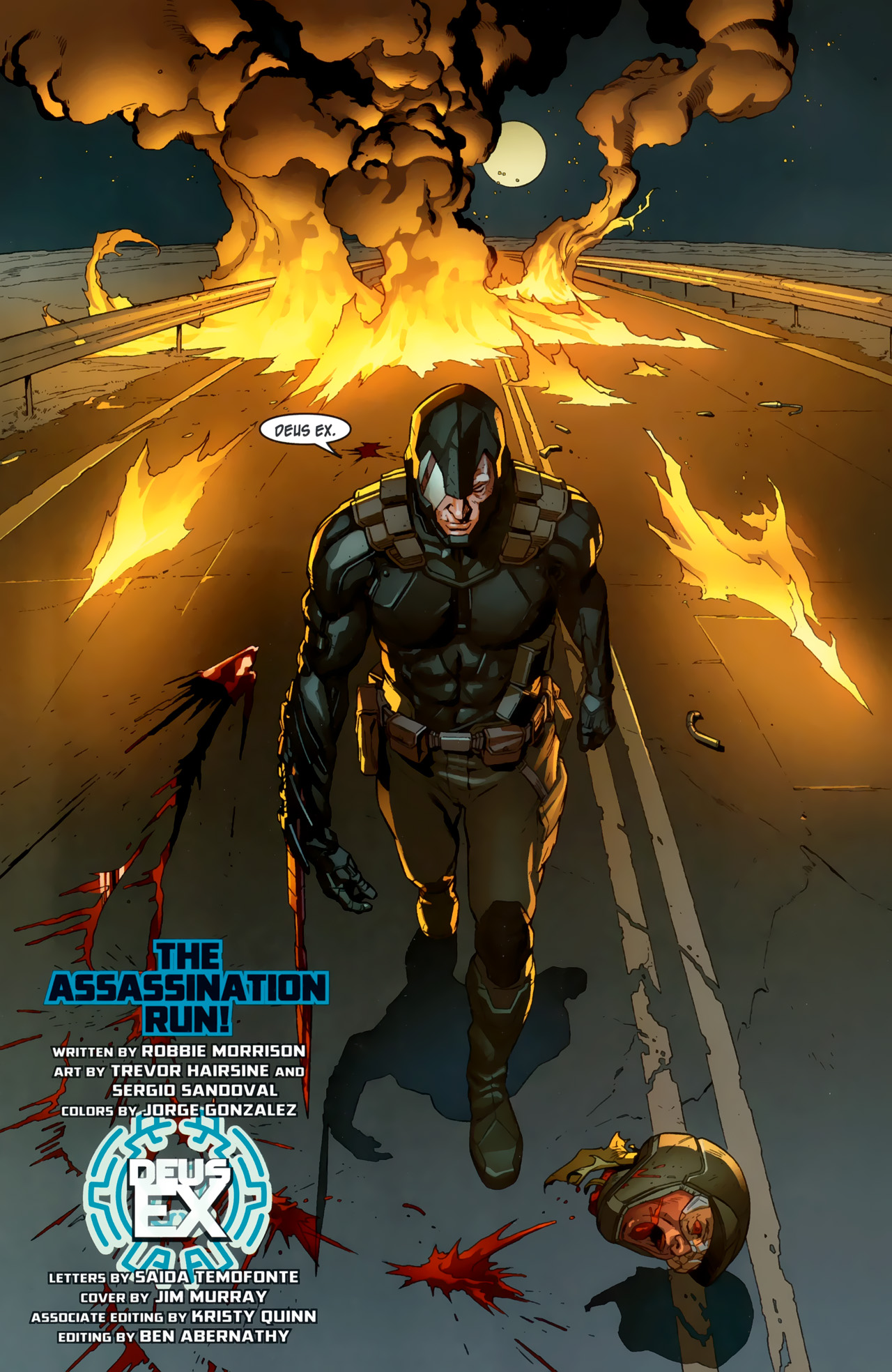 Read online Deus Ex comic -  Issue #4 - 3