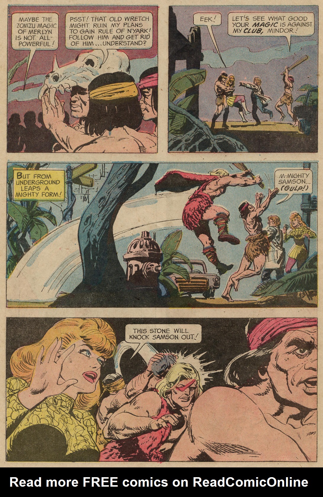 Read online Mighty Samson (1964) comic -  Issue #13 - 9