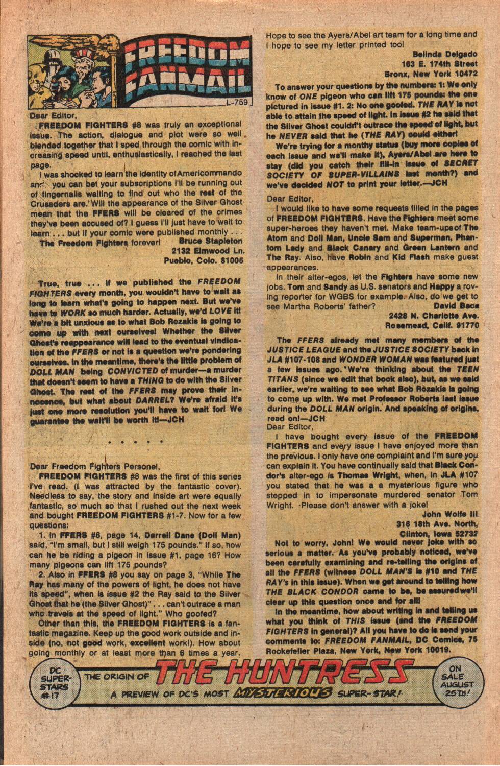 Read online Freedom Fighters (1976) comic -  Issue #11 - 32