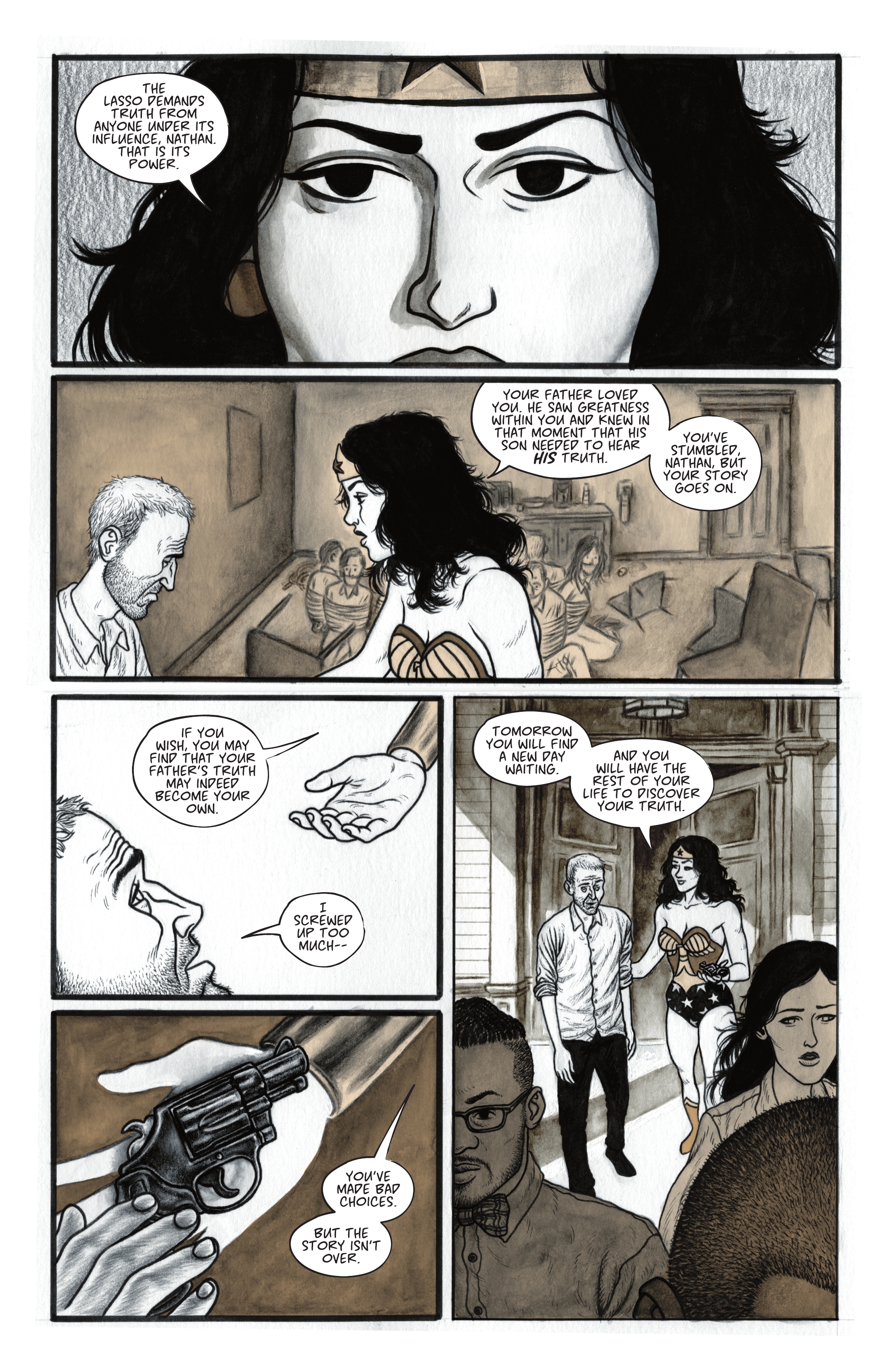Read online Wonder Woman Black & Gold comic -  Issue #6 - 24