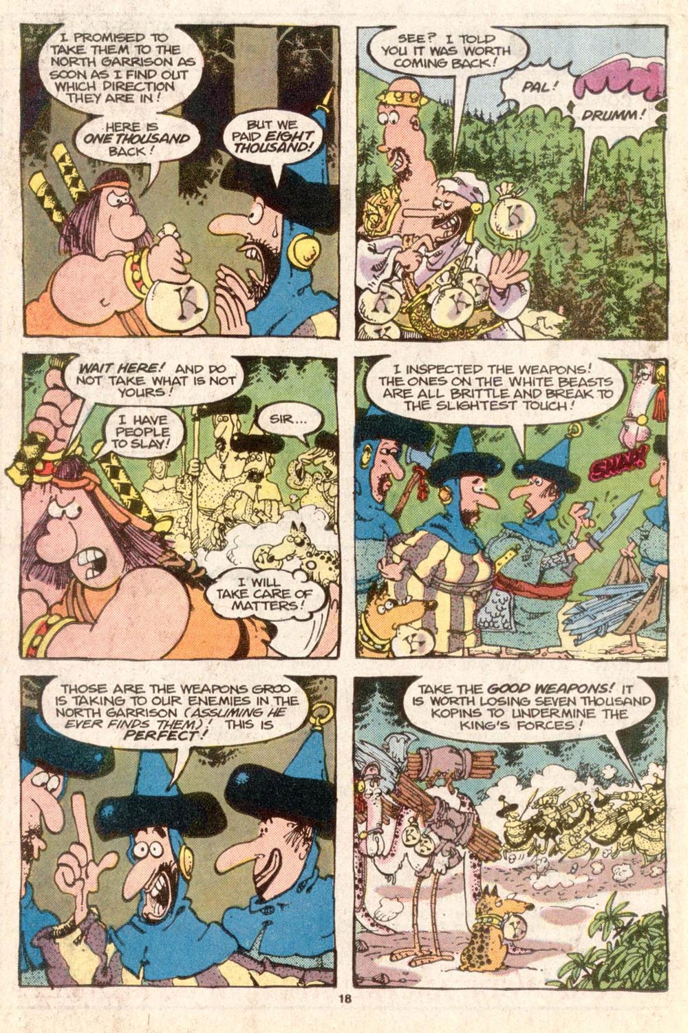 Read online Sergio Aragonés Groo the Wanderer comic -  Issue #31 - 17