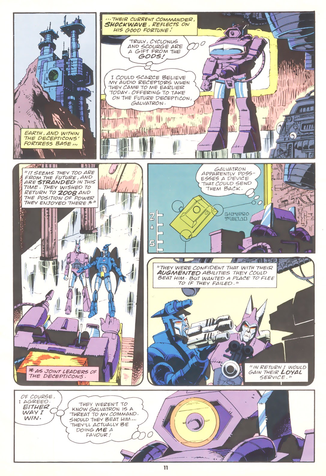 Read online The Transformers (UK) comic -  Issue #172 - 10