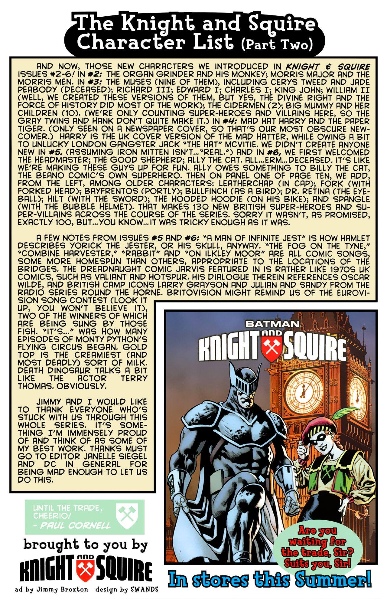 Read online Knight and Squire comic -  Issue #6 - 22