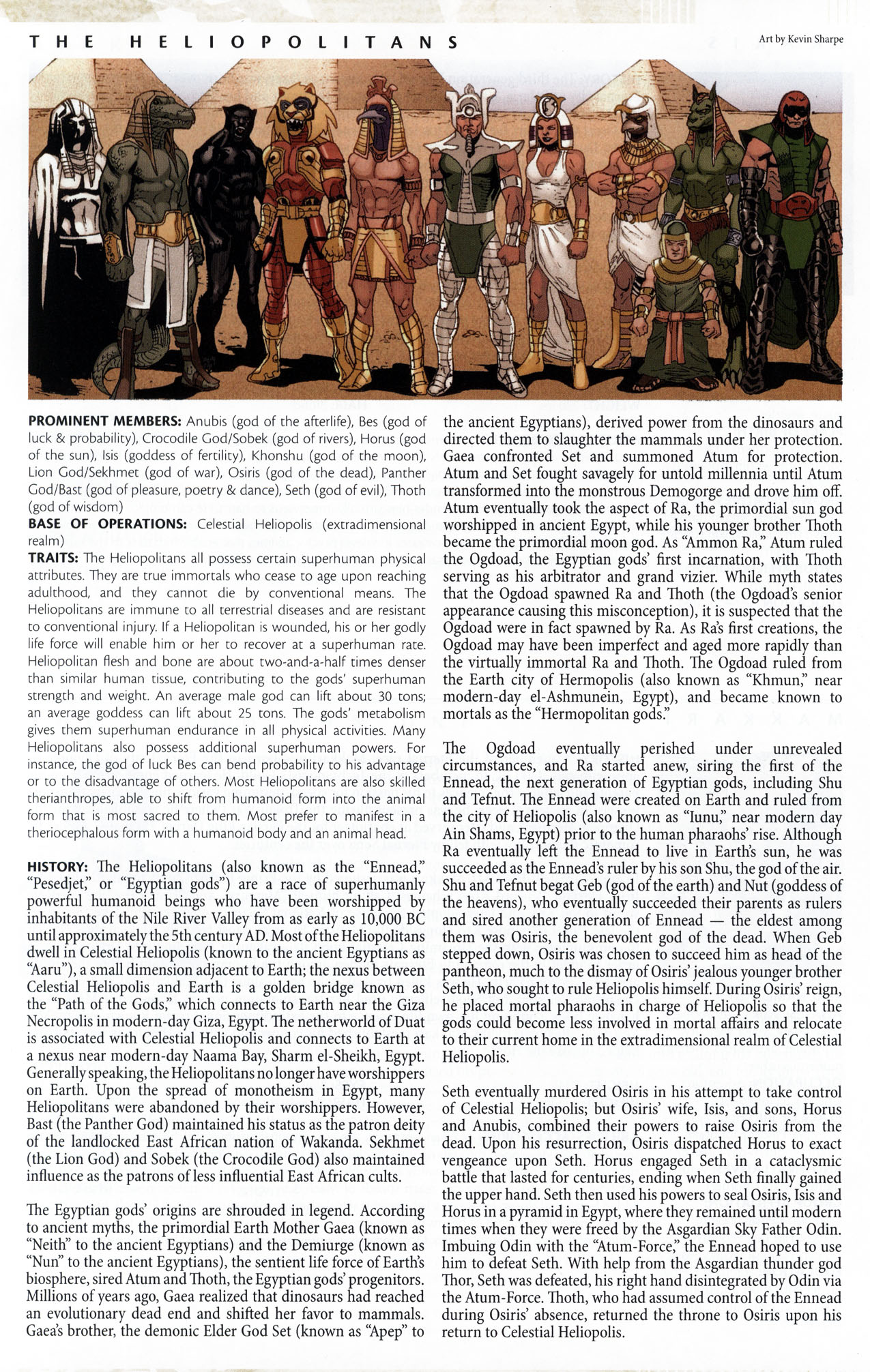 Read online Thor & Hercules: Encyclopaedia Mythologica comic -  Issue # Full - 28