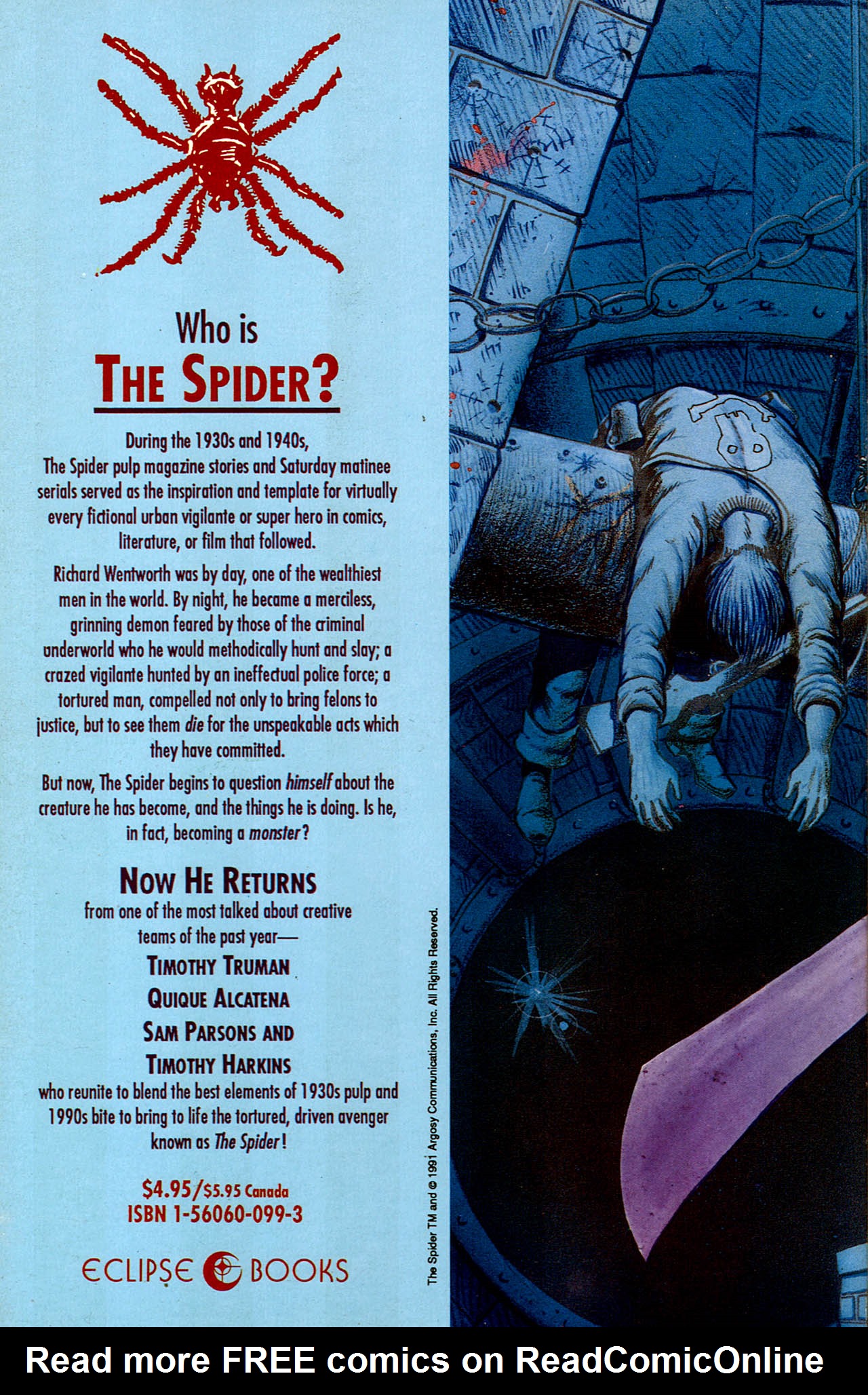 Read online The Spider (1991) comic -  Issue #1 - 52