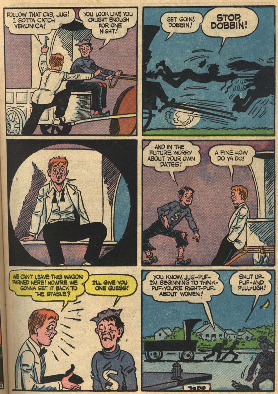 Read online Pep Comics comic -  Issue #55 - 14