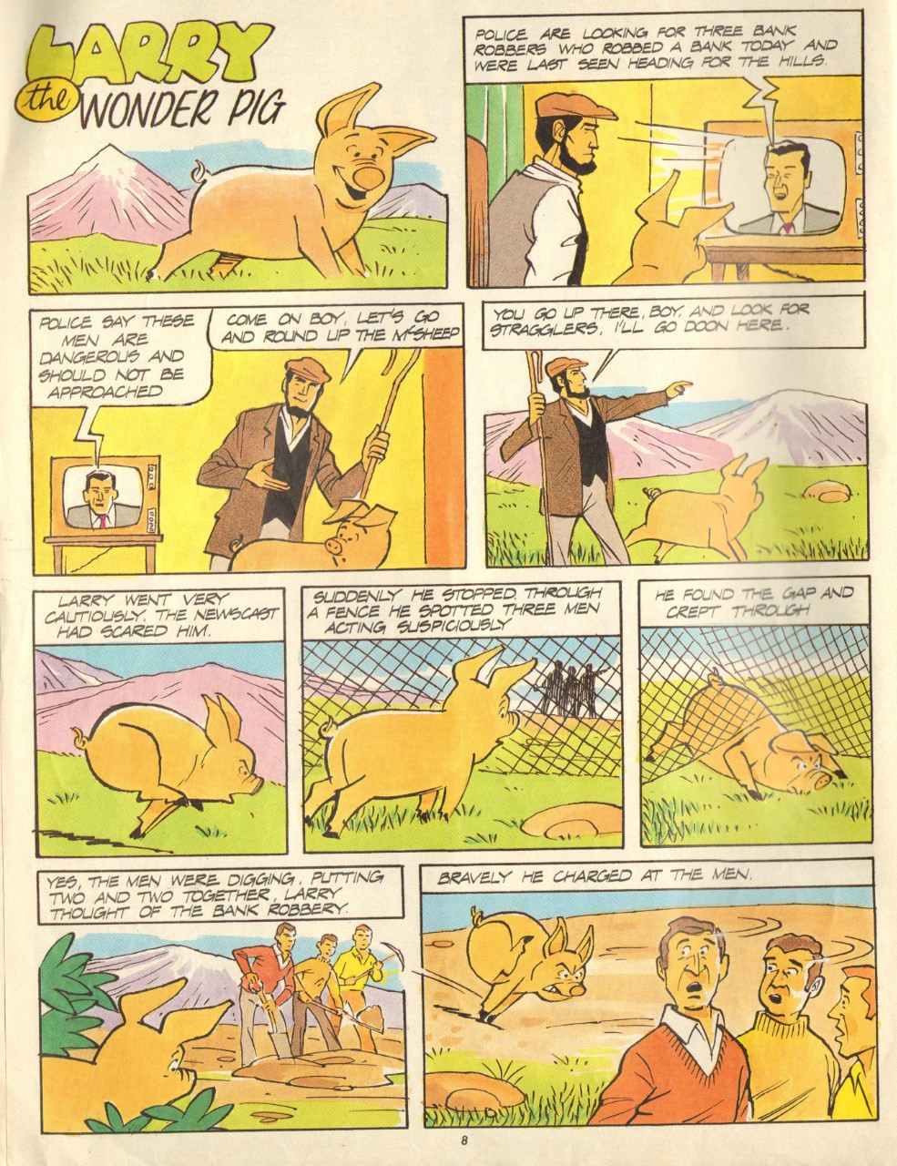 Read online Oink! comic -  Issue #63 - 8