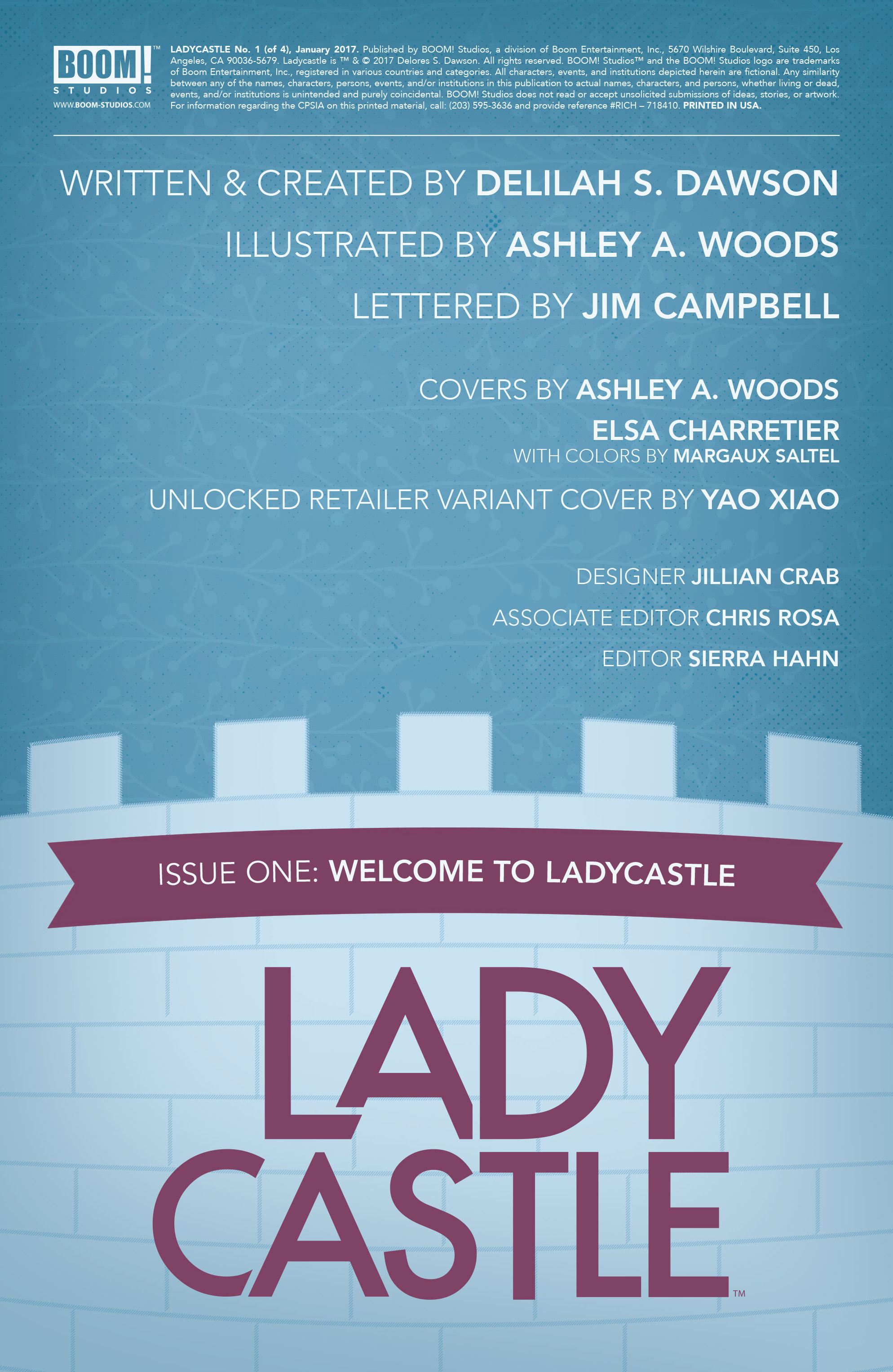 Read online Lady Castle comic -  Issue #1 - 2