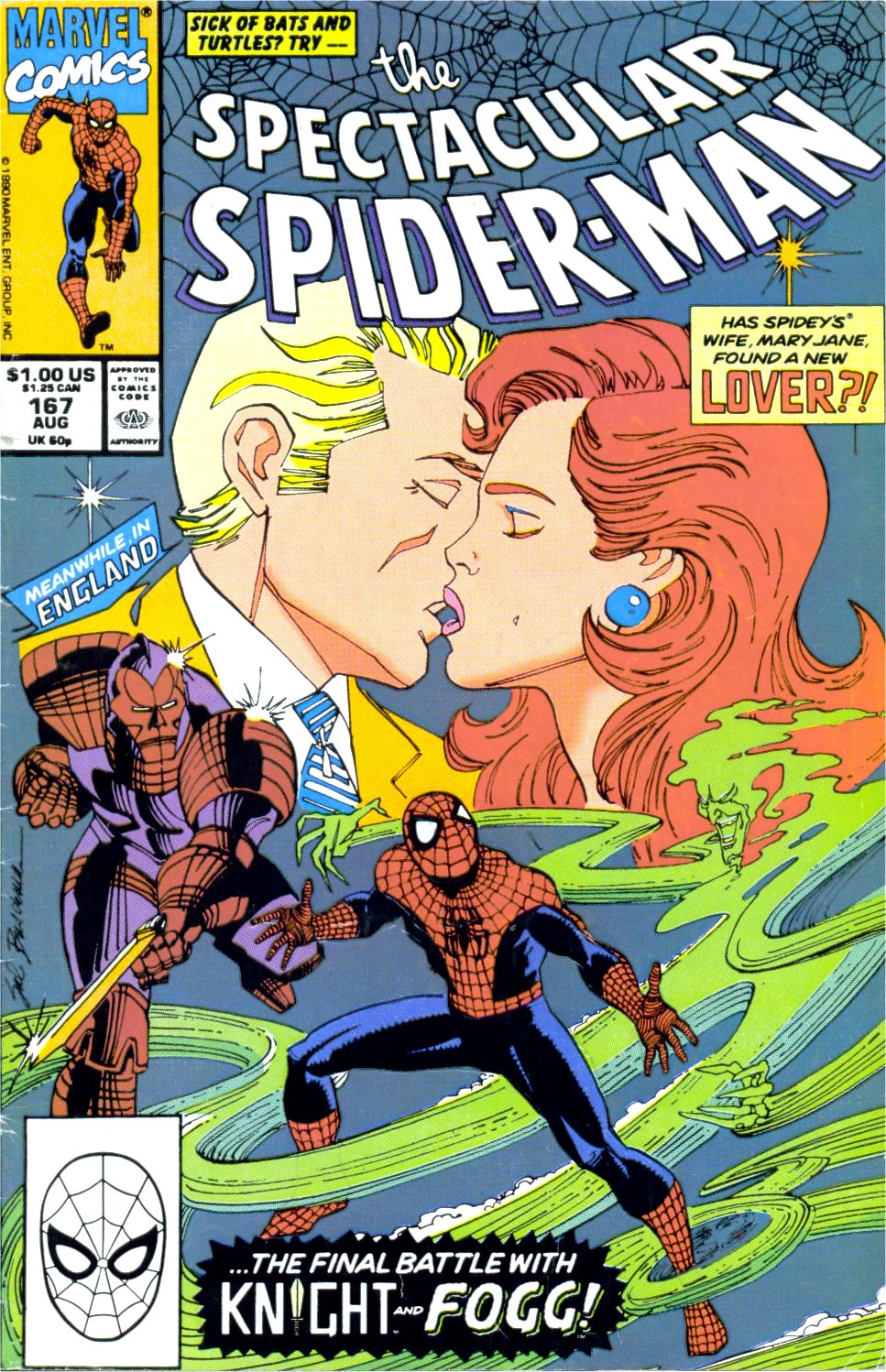 Read online The Spectacular Spider-Man (1976) comic -  Issue #167 - 1