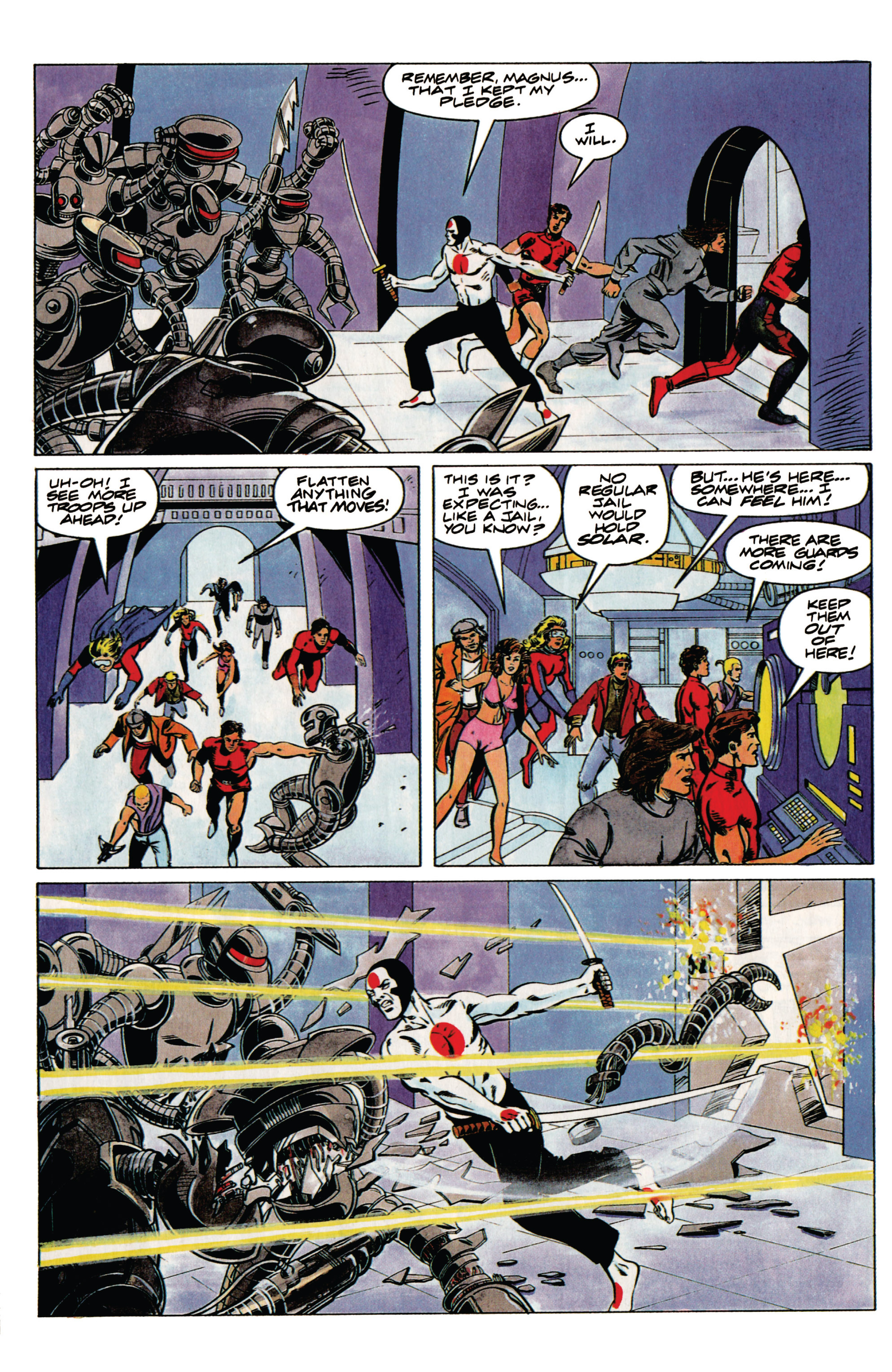 Read online Valiant Masters Rai comic -  Issue # TPB (Part 2) - 73