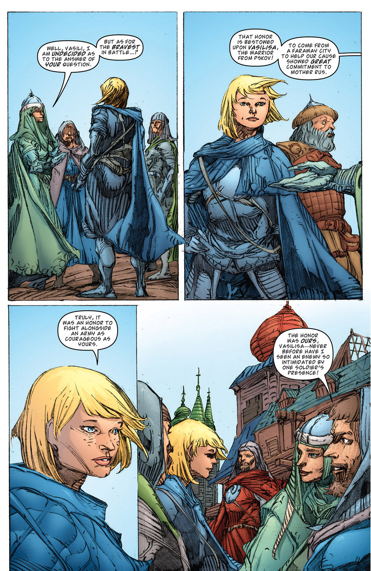 Read online Nevsky: A Hero of the People comic -  Issue # TPB - 116