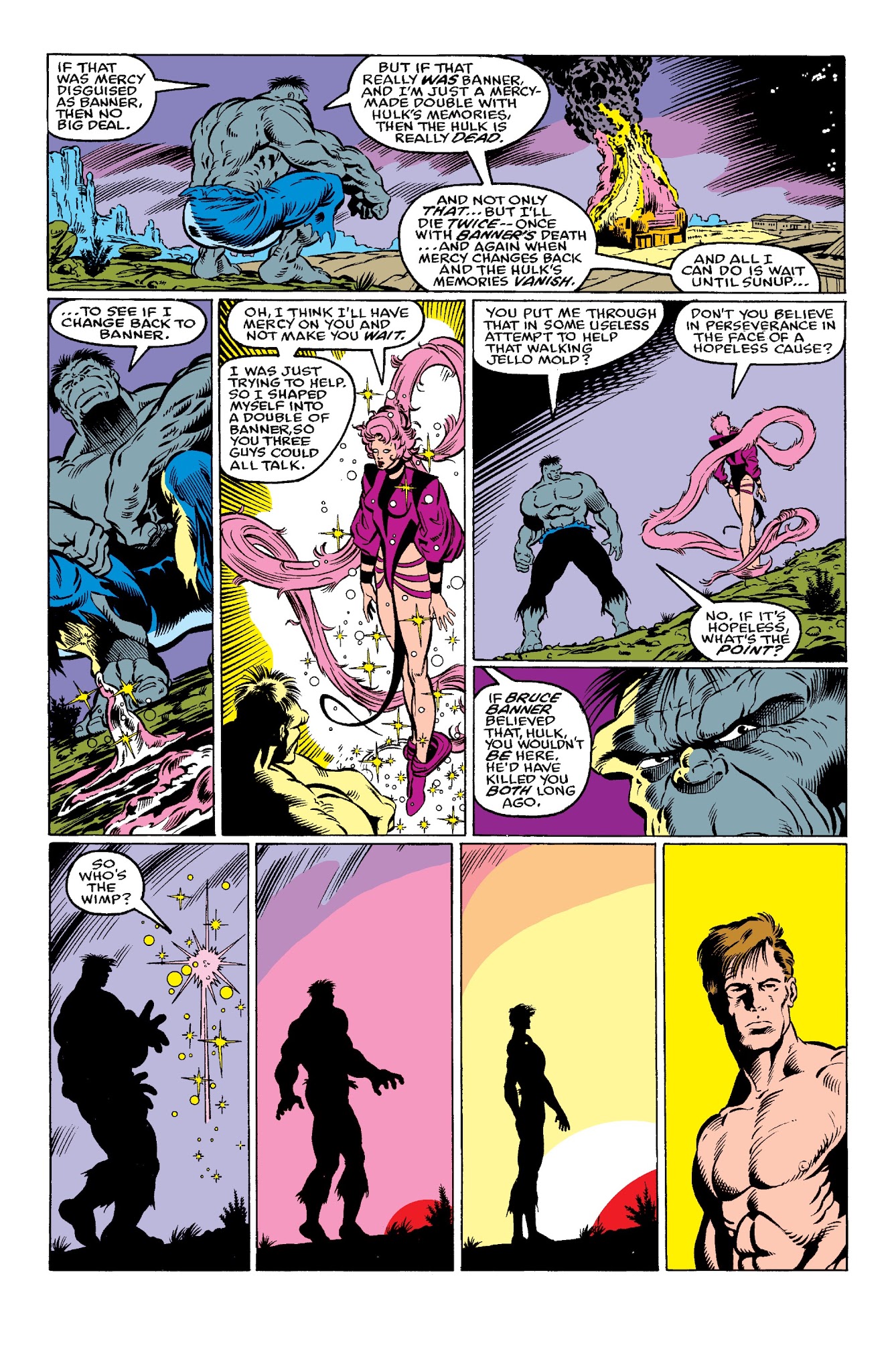 Read online Hulk Visionaries: Peter David comic -  Issue # TPB 5 - 173