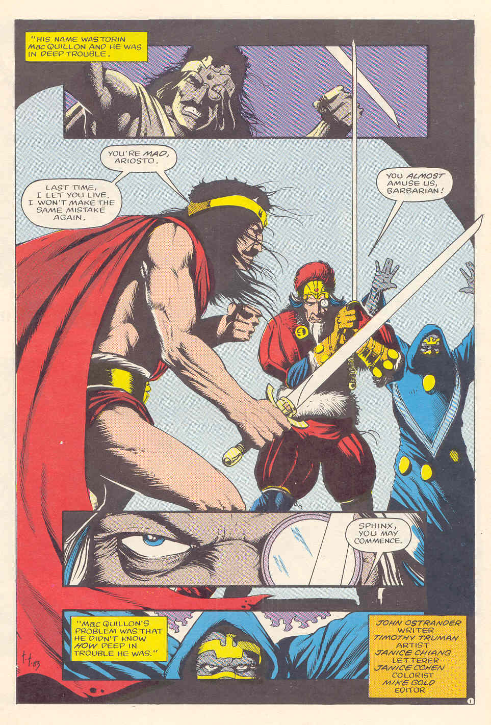 Read online Starslayer comic -  Issue #18 - 3