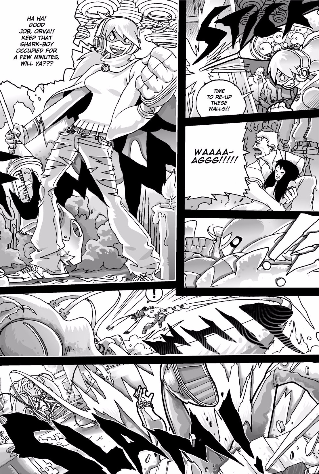 Read online Sharknife comic -  Issue # TPB 1 - 60