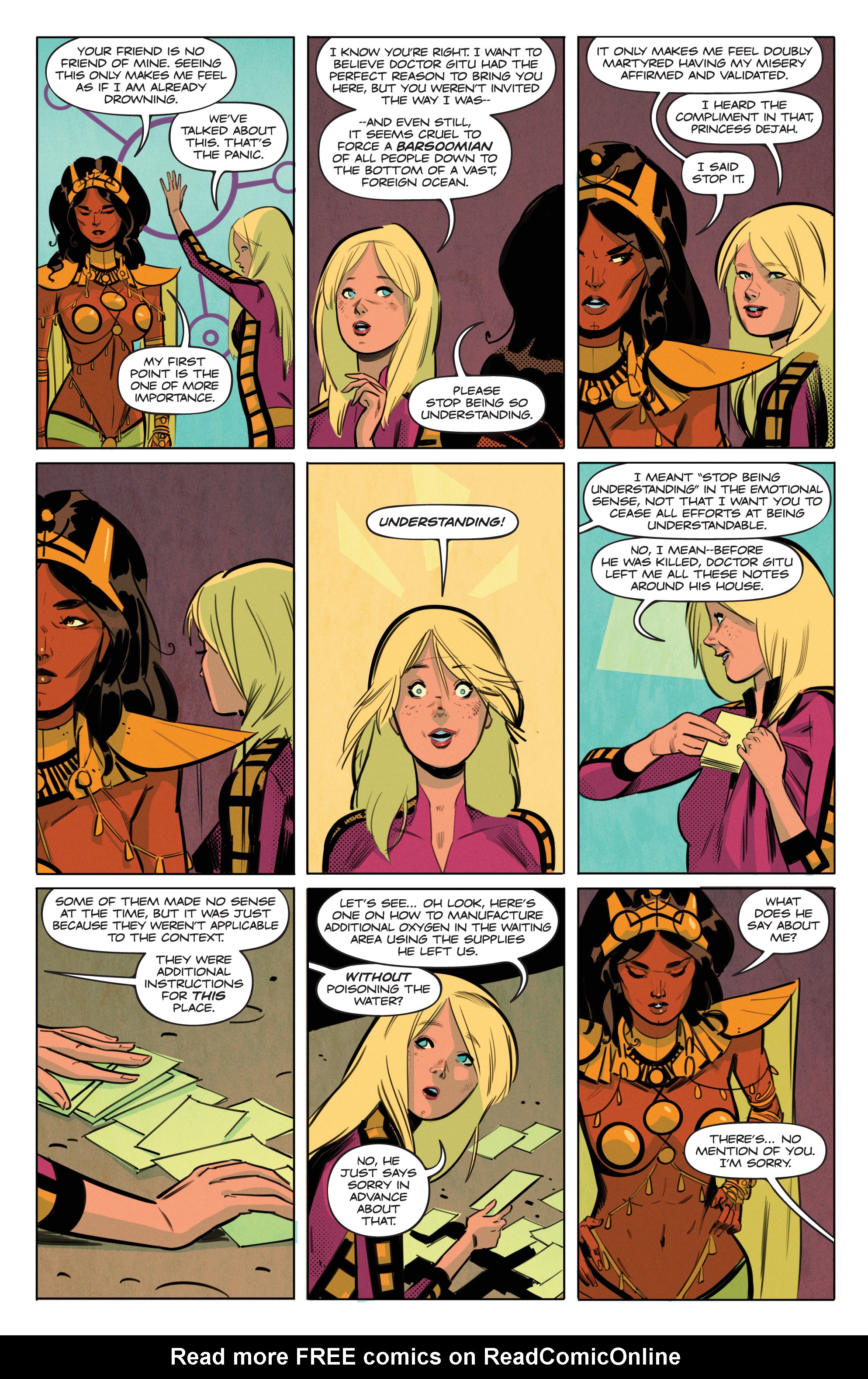 Read online Barbarella/Dejah Thoris comic -  Issue #2 - 18