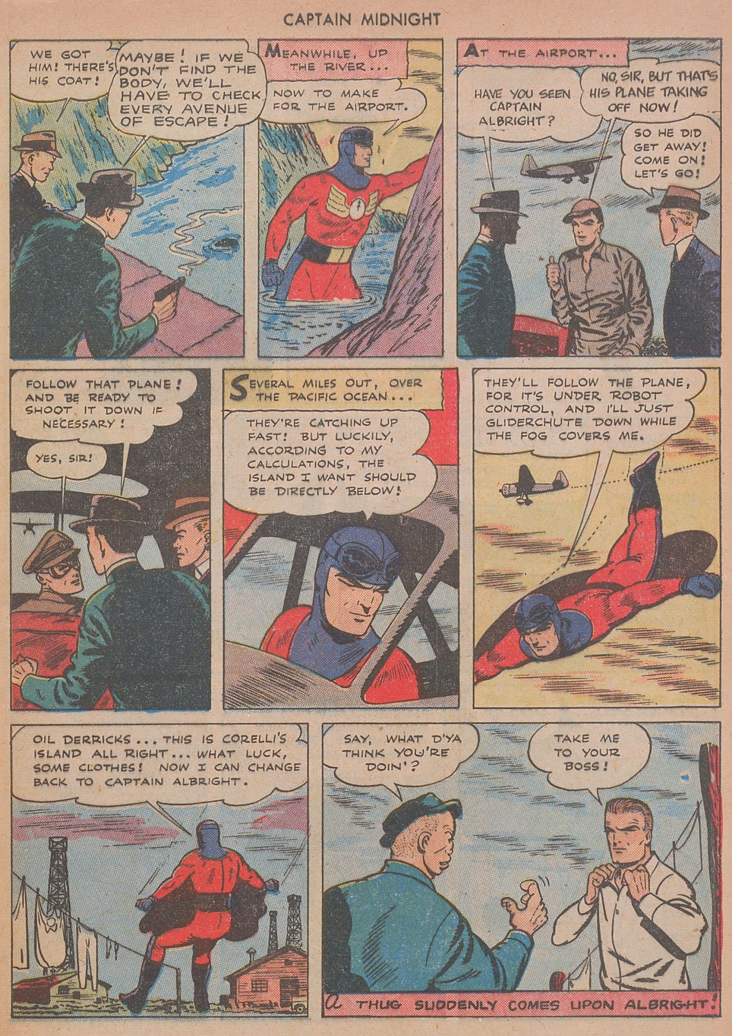 Read online Captain Midnight (1942) comic -  Issue #29 - 5