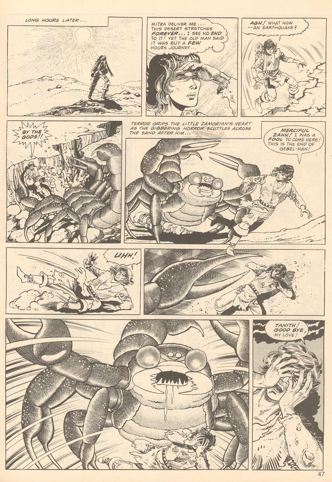Read online The Savage Sword Of Conan comic -  Issue #67 - 47