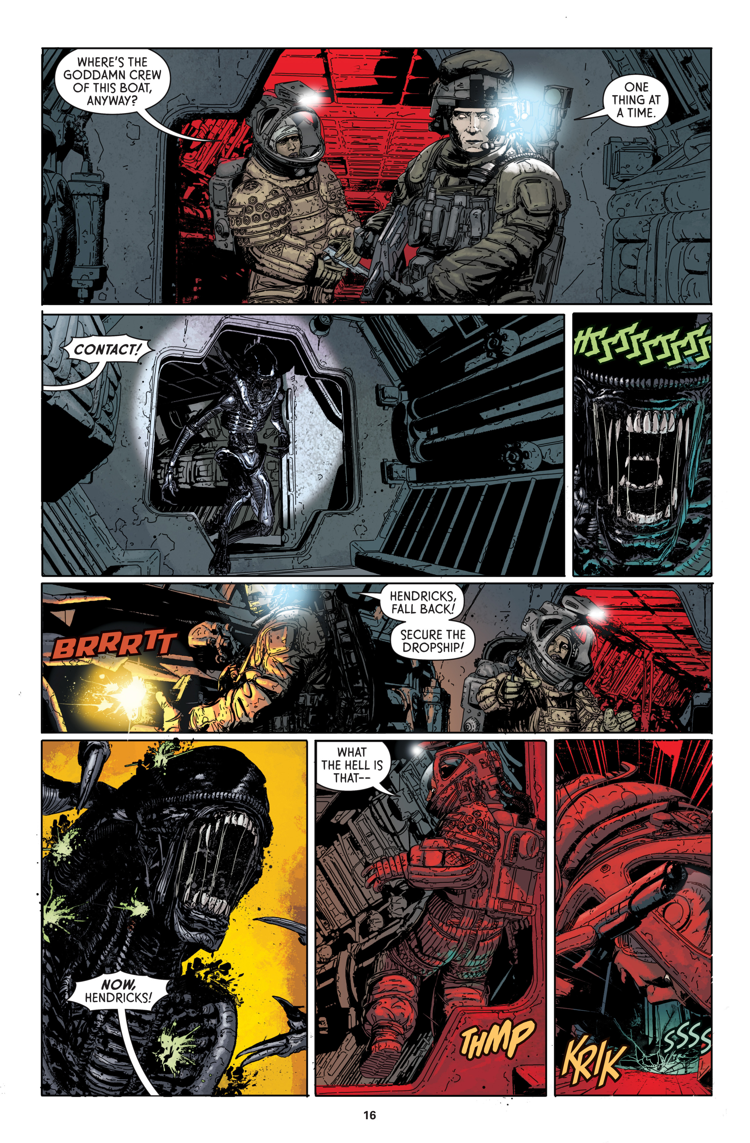 Read online Aliens: Defiance Library Edition comic -  Issue # TPB (Part 1) - 17